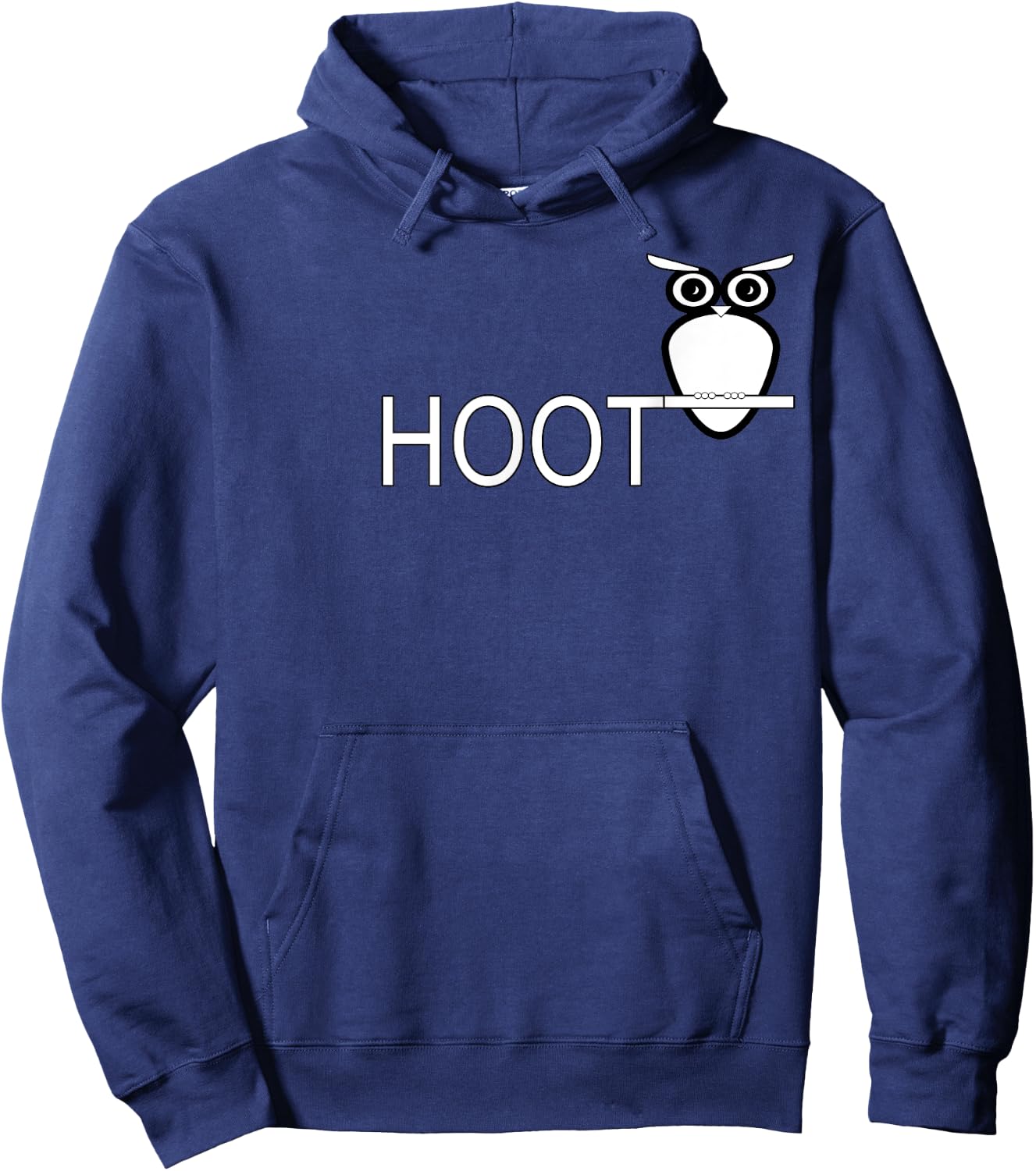 Owl Design With A Hoot Hoodie - Hoodie | Navy