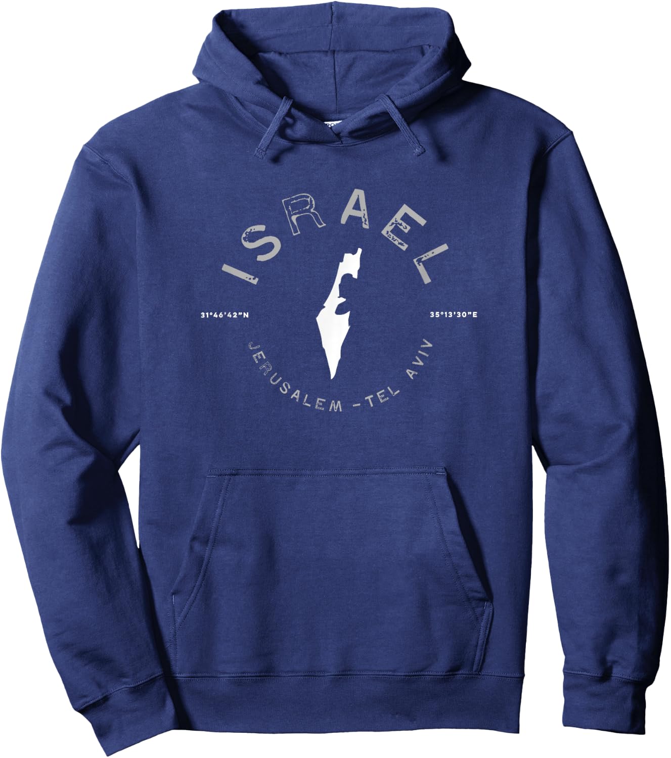 Israel Jerusalem Tel Aviv Hoodie - Hoodie | Navy
