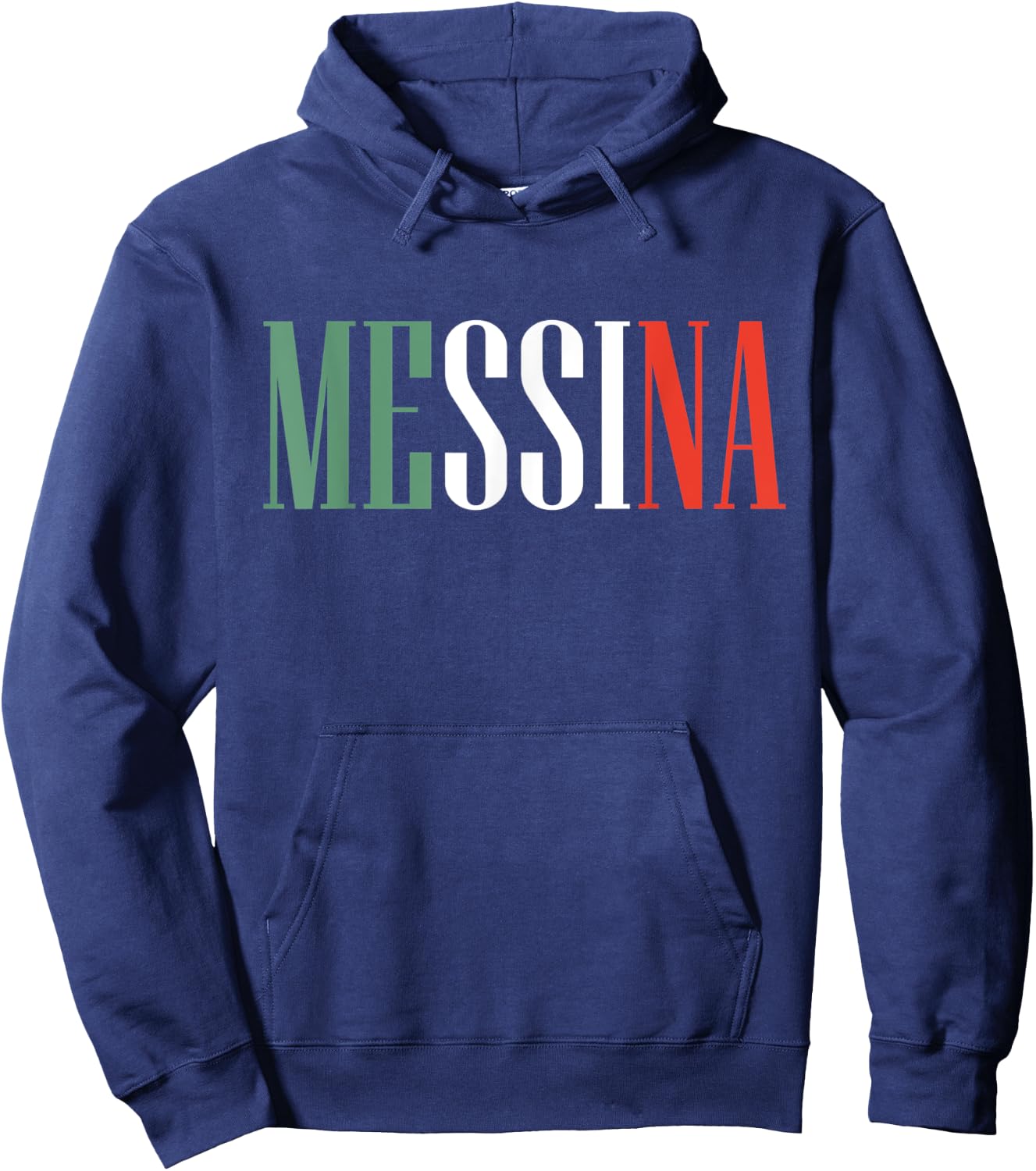 messina Italian Beer sicily messina Hoodie - Hoodie | Navy
