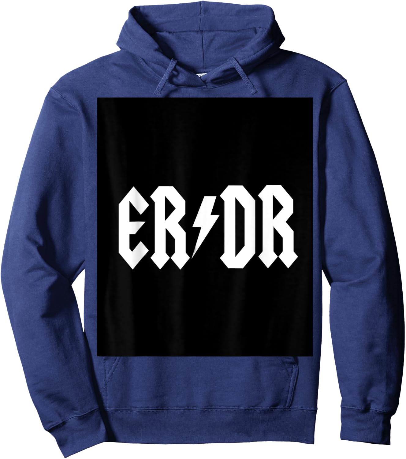 ER DR Emergency Medicine Physician Hoodie - Hoodie | Navy
