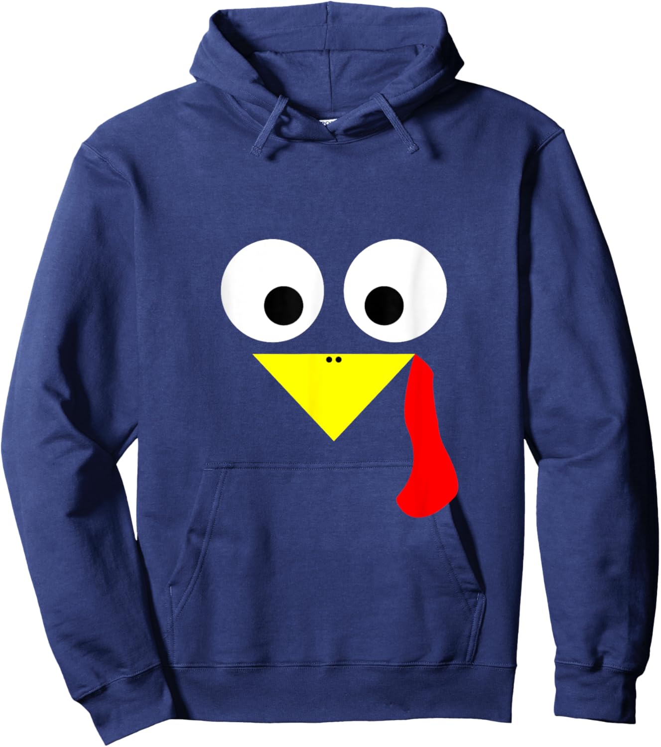 Turkey T Shirt - Male Boy Tom Gobbler Hoodie - Hoodie | Navy