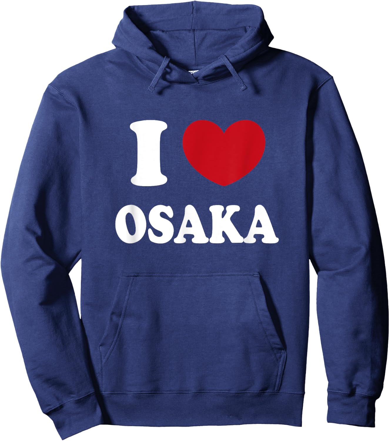 I Love Osaka Hoodie - Hoodie | Navy