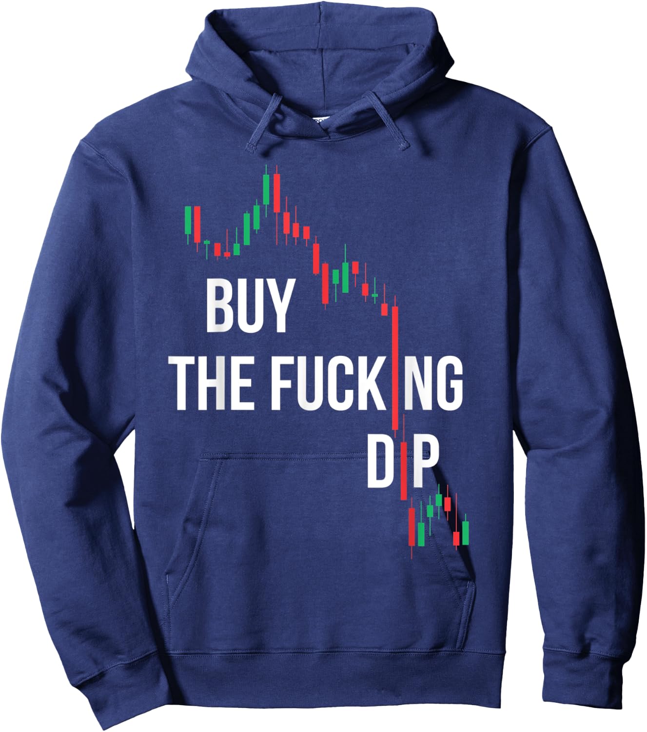 Buy The Fucking Dip Hoodie - Hoodie | Navy