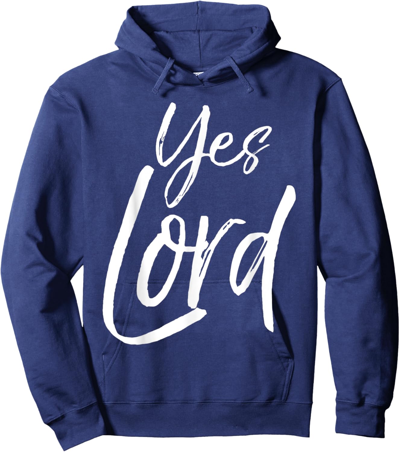 Yes Lord Shirt Vintage Amen Bold Cool Christian Hoodie - Hoodie | Navy