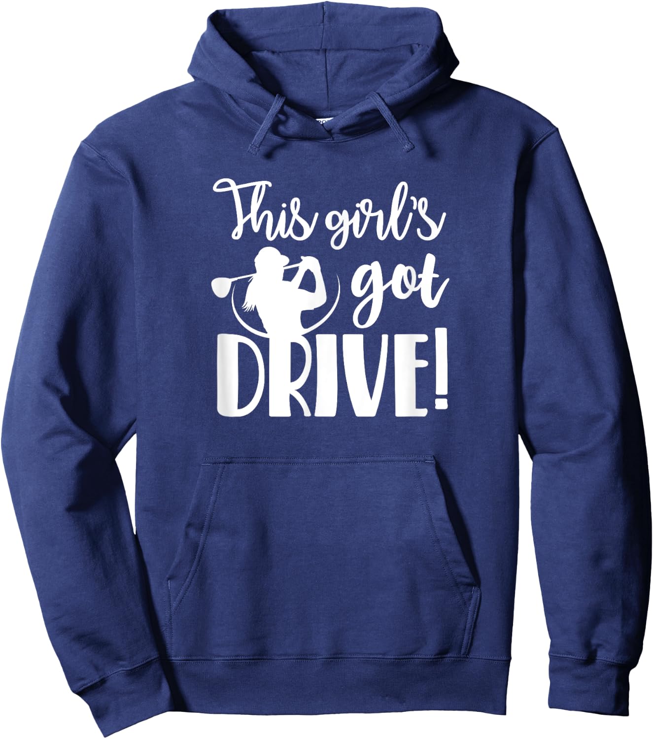 This Girl's Got Drive Hoodie - Hoodie | Navy