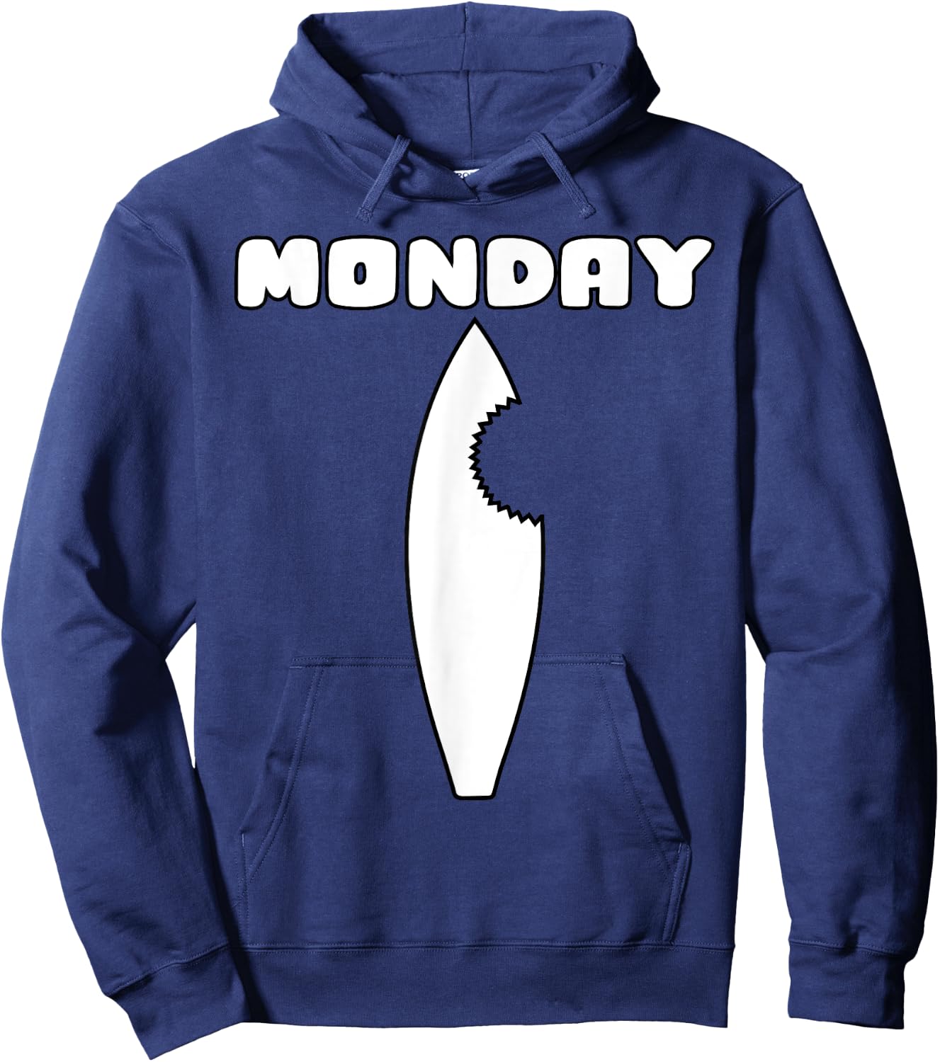 Days of the Week , Costume, Shark Hoodie - Hoodie | Navy