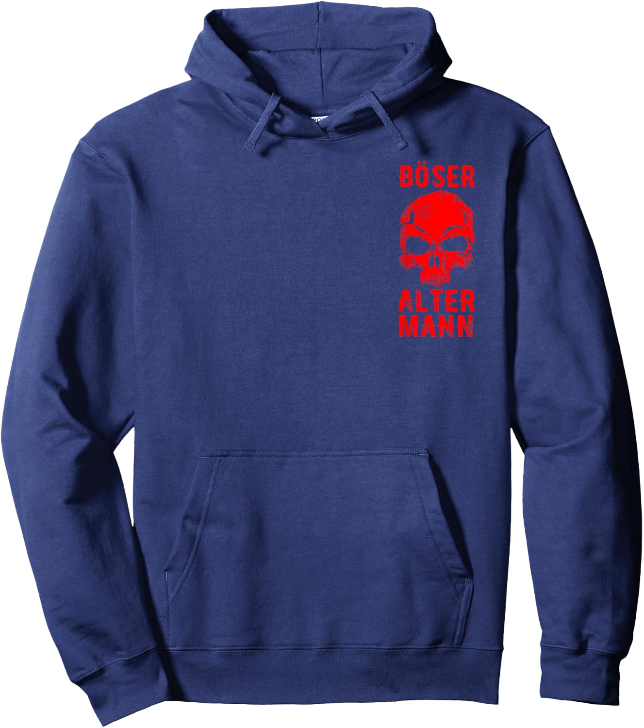 Bad Old Man , black Hoodie - Hoodie | Navy