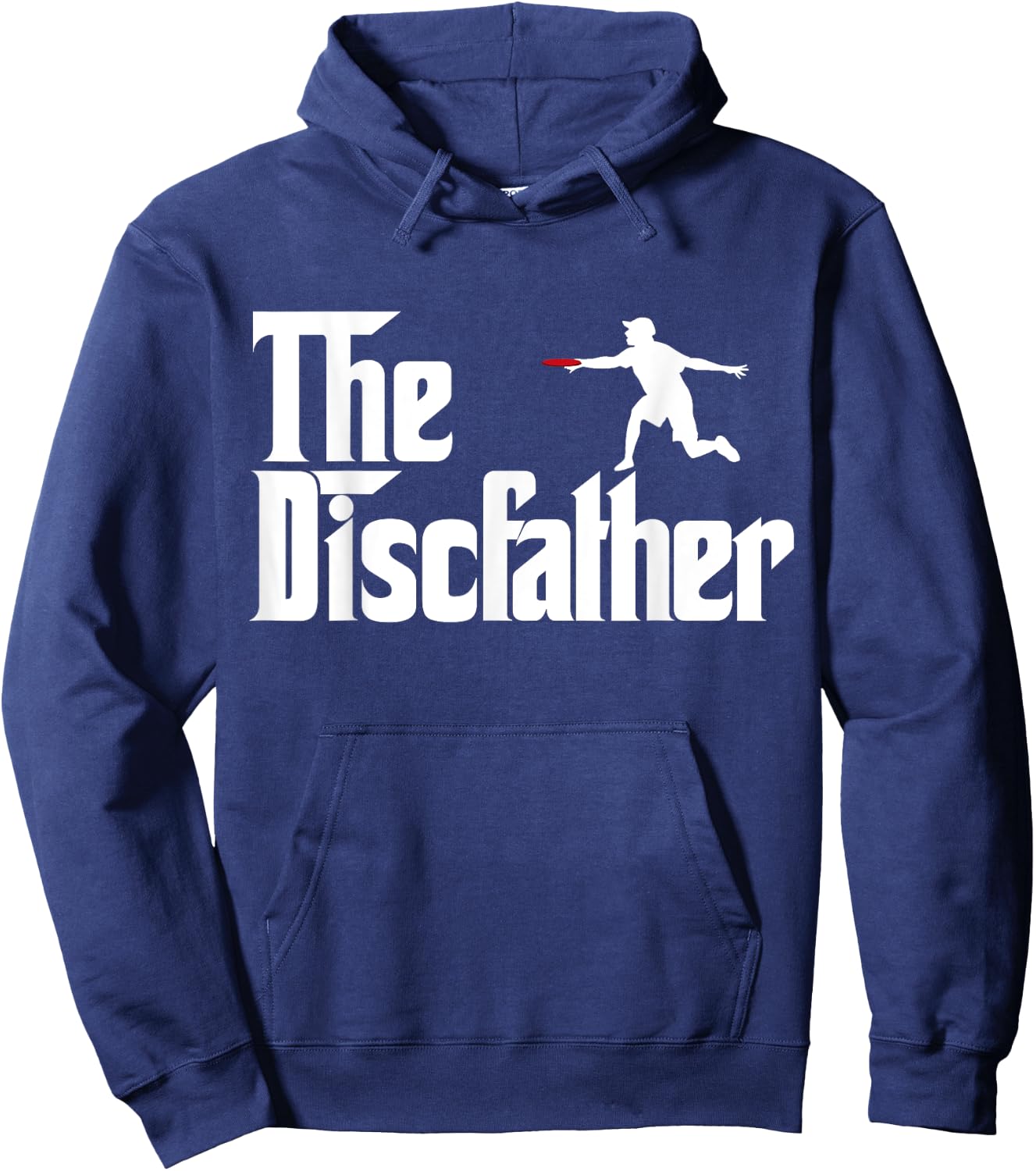 The Disc Golf Father Gift Retro Father's Day Hoodie - Hoodie | Navy