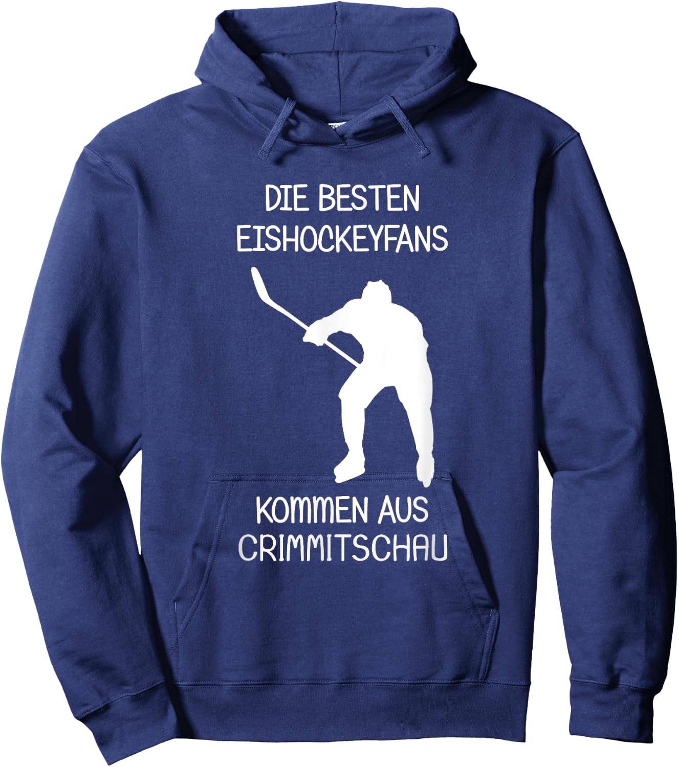 Eishockey Fans Crimmitschau Hoodie - Hoodie | Navy