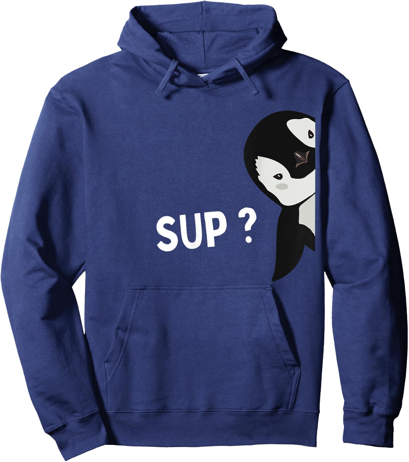 Funny Penguin Lover Hoodie - Hoodie | Navy