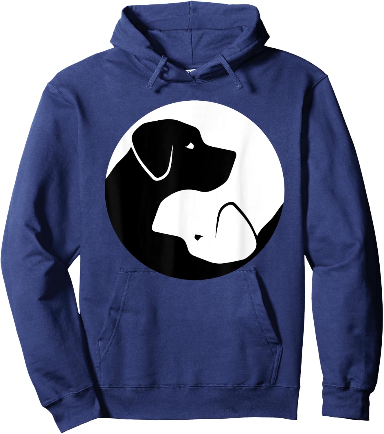 Labrador Retriever Yin Yang Hoodie - Hoodie | Navy