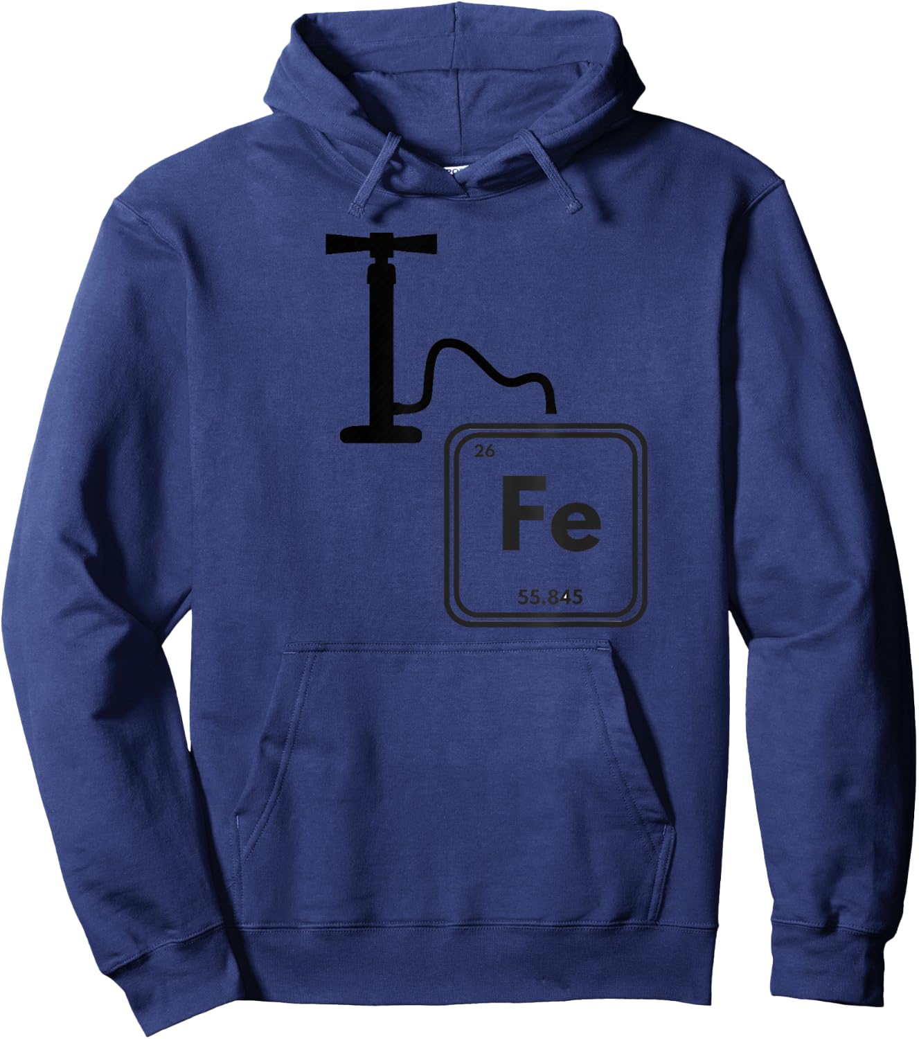 Pumping Iron Hoodie - Hoodie | Navy