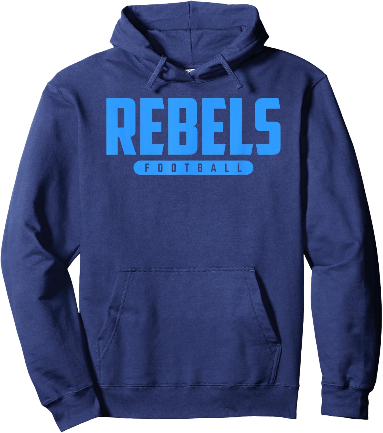 Boone County Rebels Football Hoodie - Hoodie | Navy