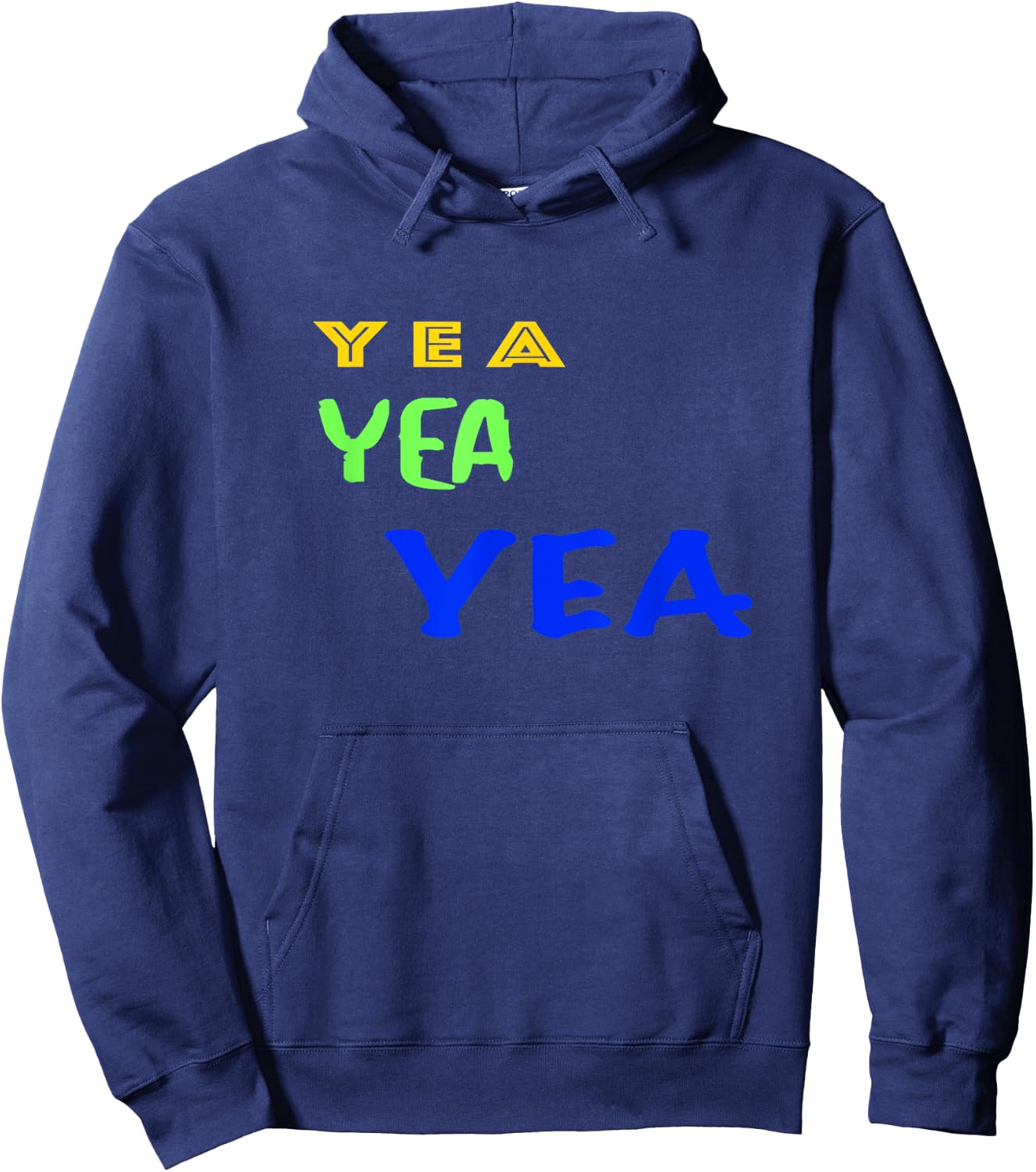 Yea Yea Yea | Yes Moon Man Hoodie - Hoodie | Navy