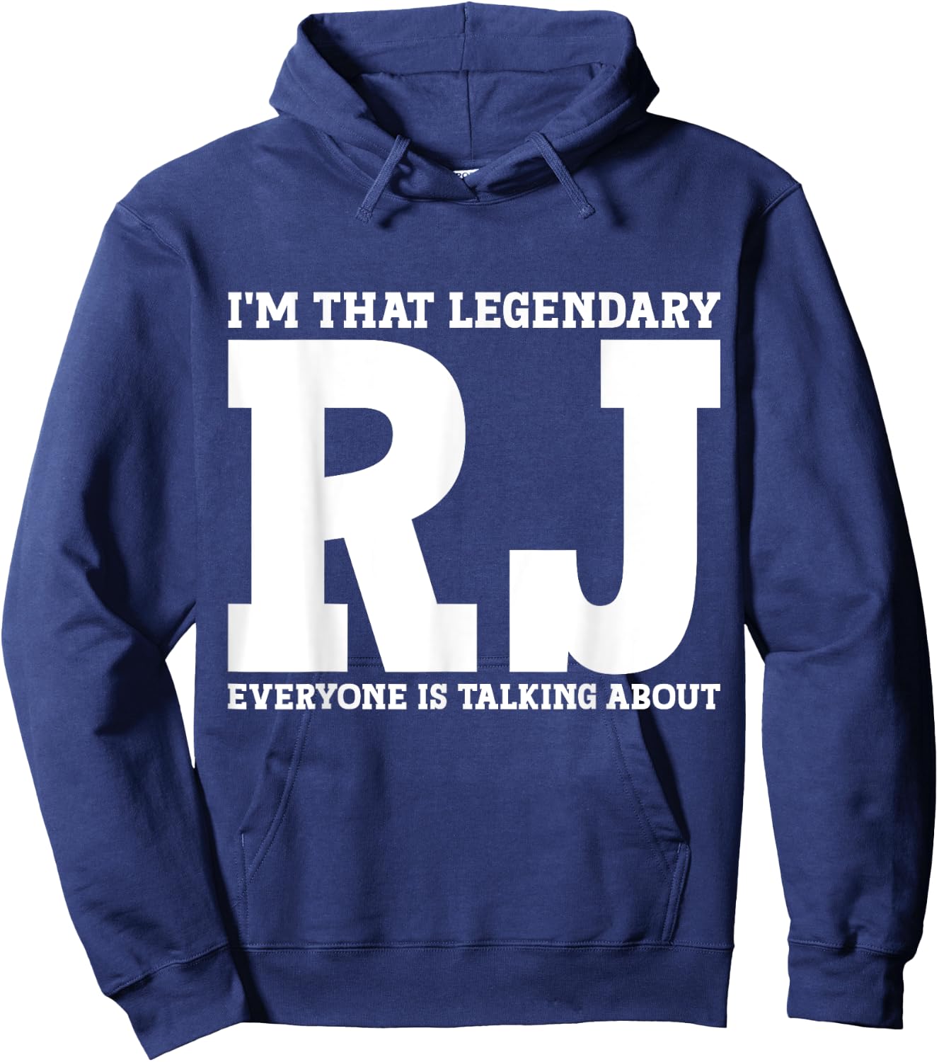 Rj Personal Name First Name Funny Rj Hoodie - Hoodie | Navy