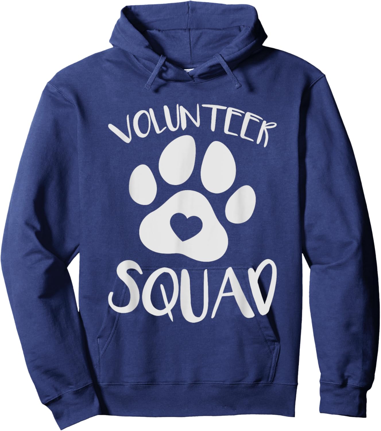 Animal Shelter Volunteer Squad Hoodie - Hoodie | Navy