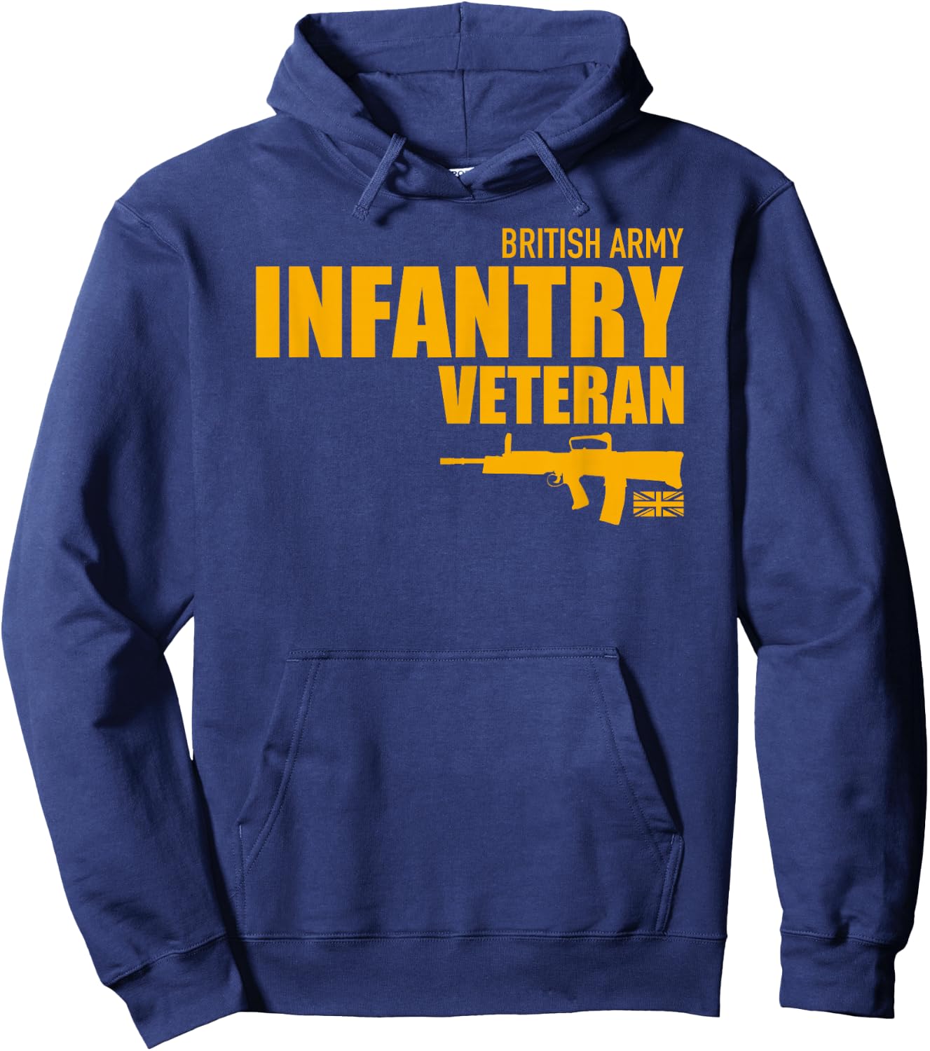 British Army Infantry Veteran Hoodie - Hoodie | Navy