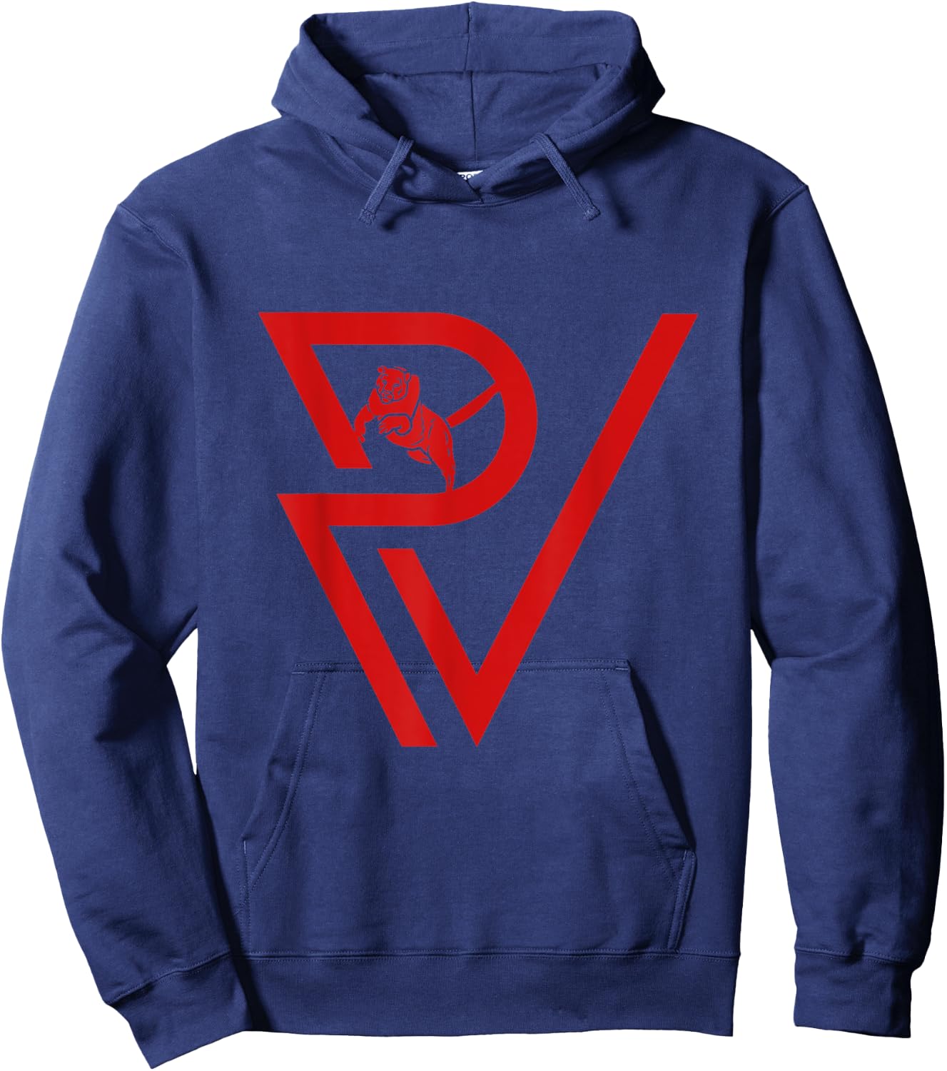 Pauls Valley Panthers Retro-80s Hoodie - Hoodie | Navy