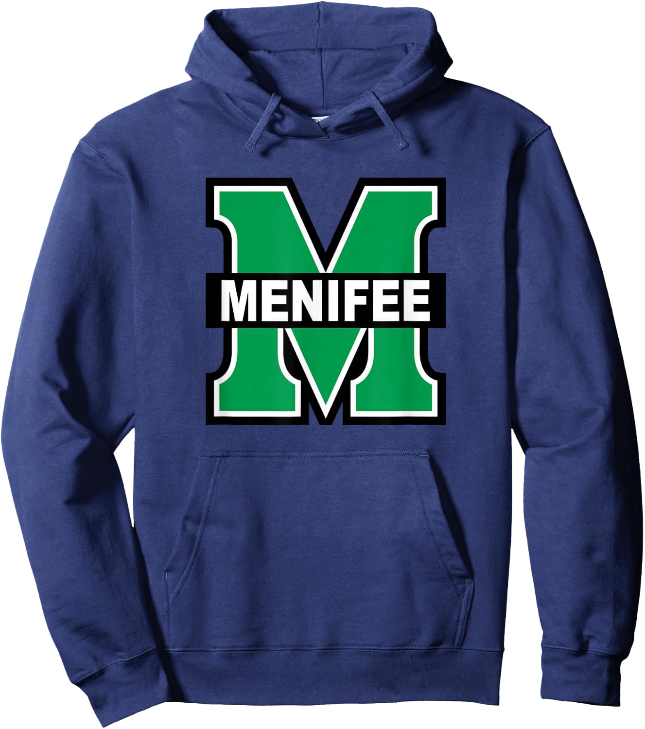Menifee County High School M Menifee Hoodie - Hoodie | Navy