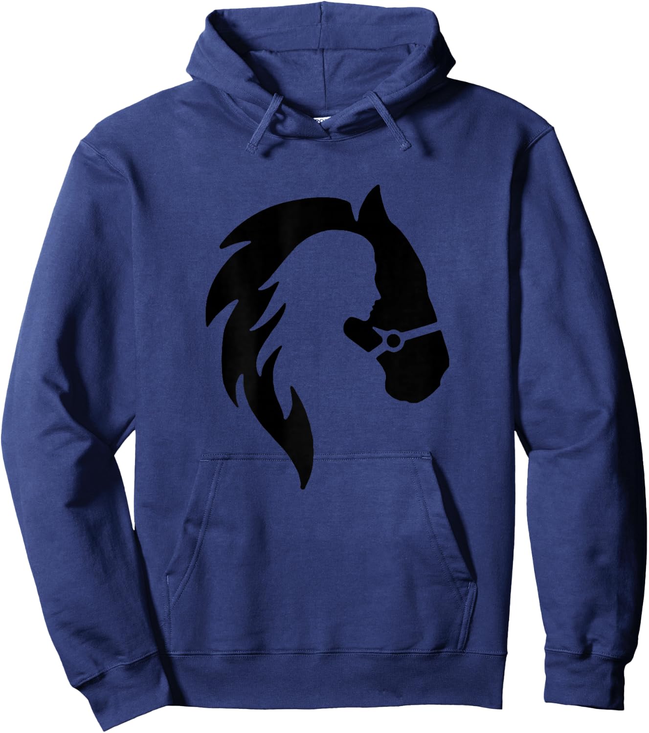 Horse Lover Women Girl Western Gift Hoodie - Hoodie | Navy