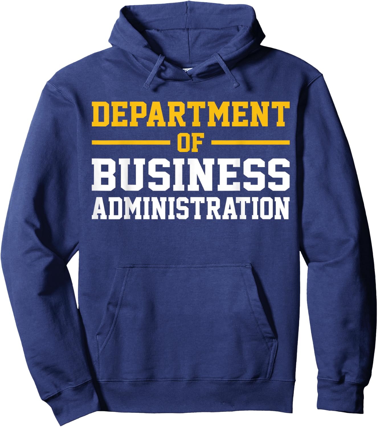 Department of Business Administration Hoodie - Hoodie | Navy
