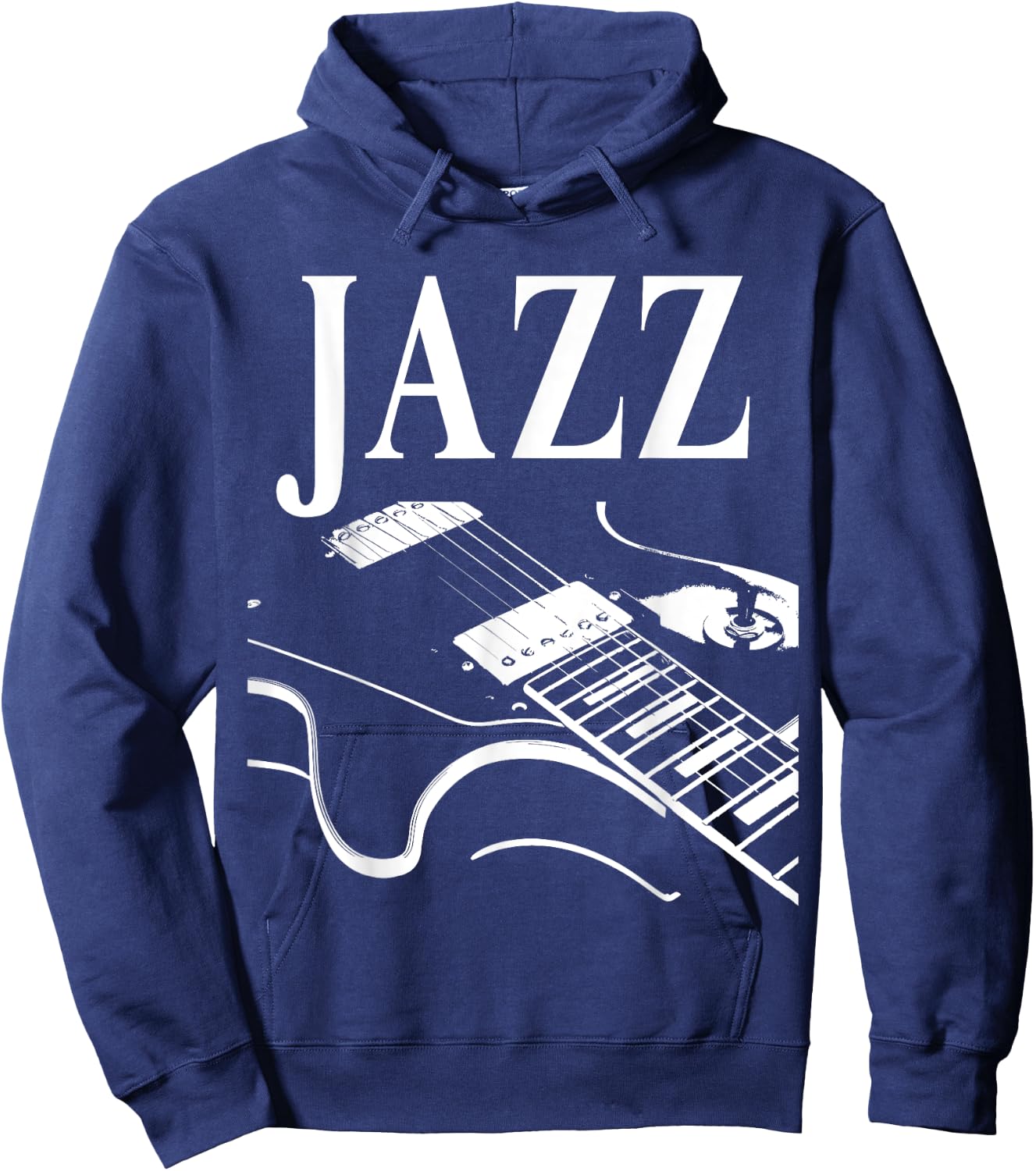 Jazz & Guitar Hoodie - Hoodie | Navy