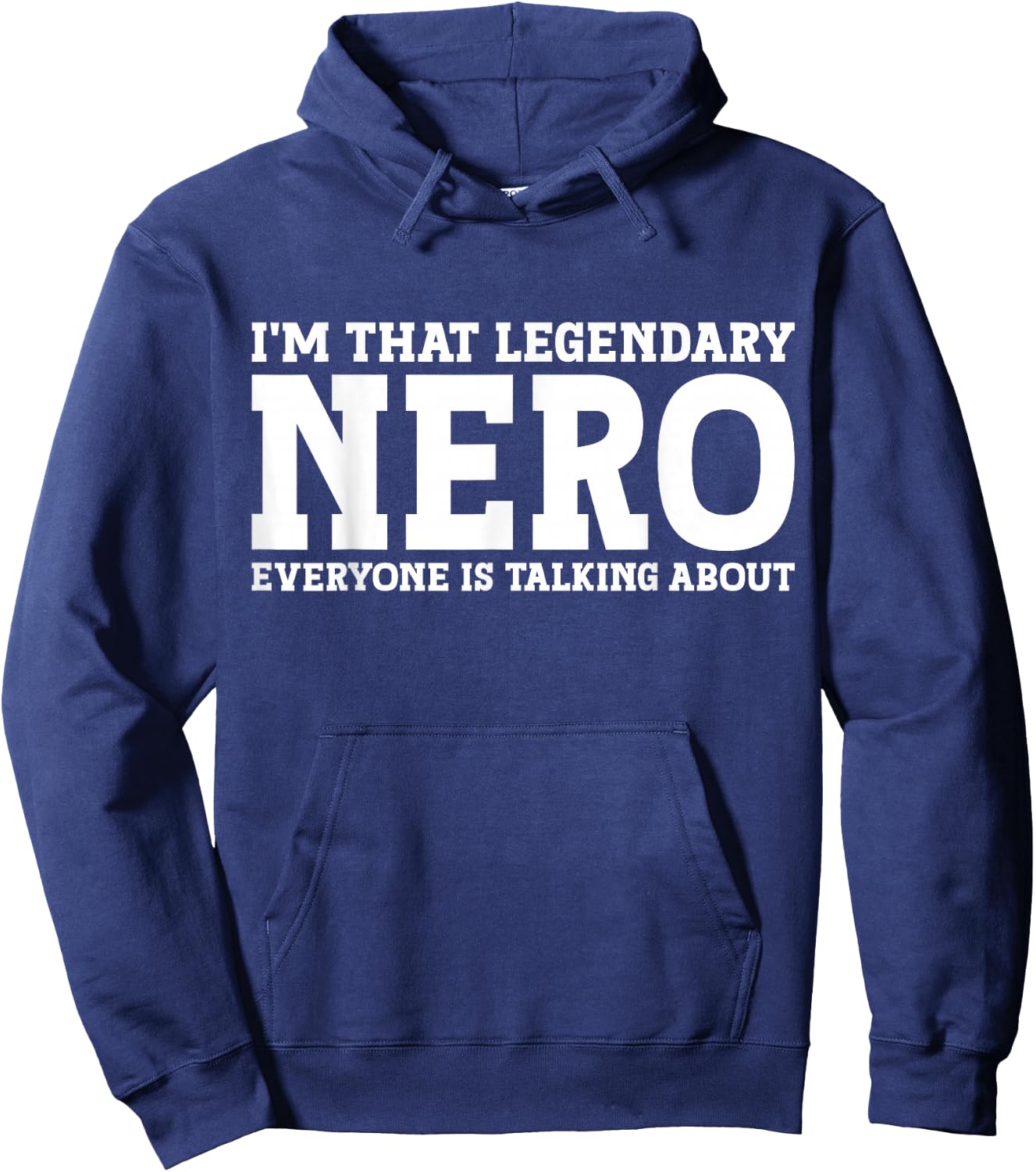 Nero Personal Name First Name Funny Nero Hoodie - Hoodie | Navy