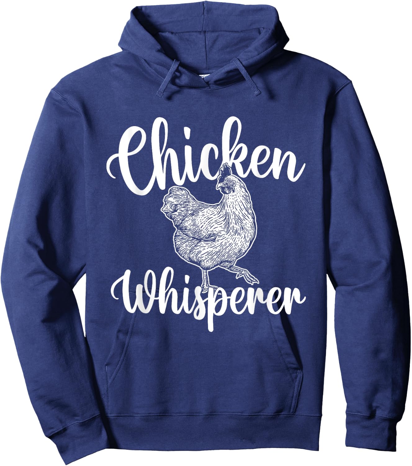 Chicken Whisperer - Chicken Lover Poultry Owner Hoodie - Hoodie | Navy