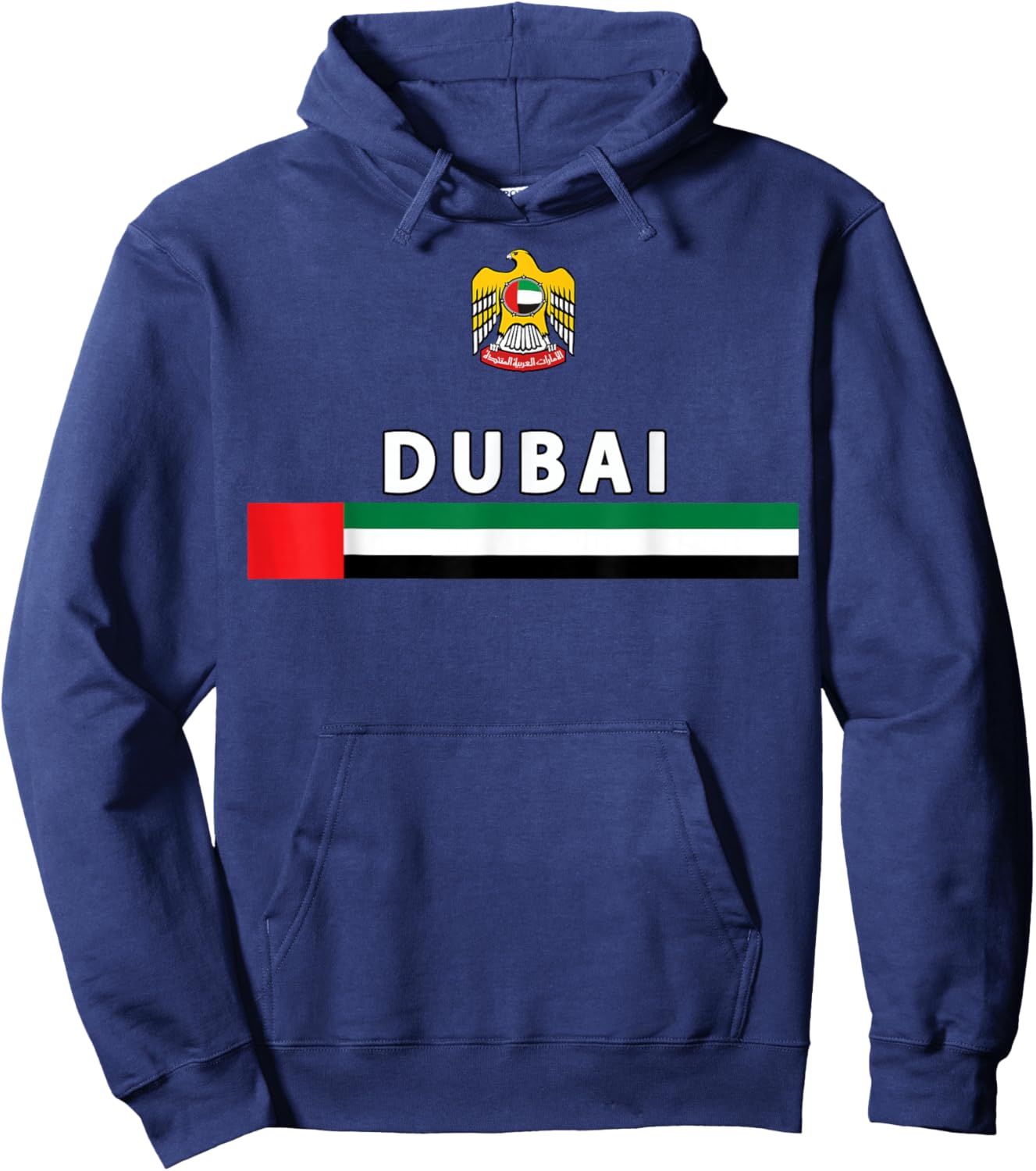 The UAE Dubai City Hoodie - Hoodie | Navy