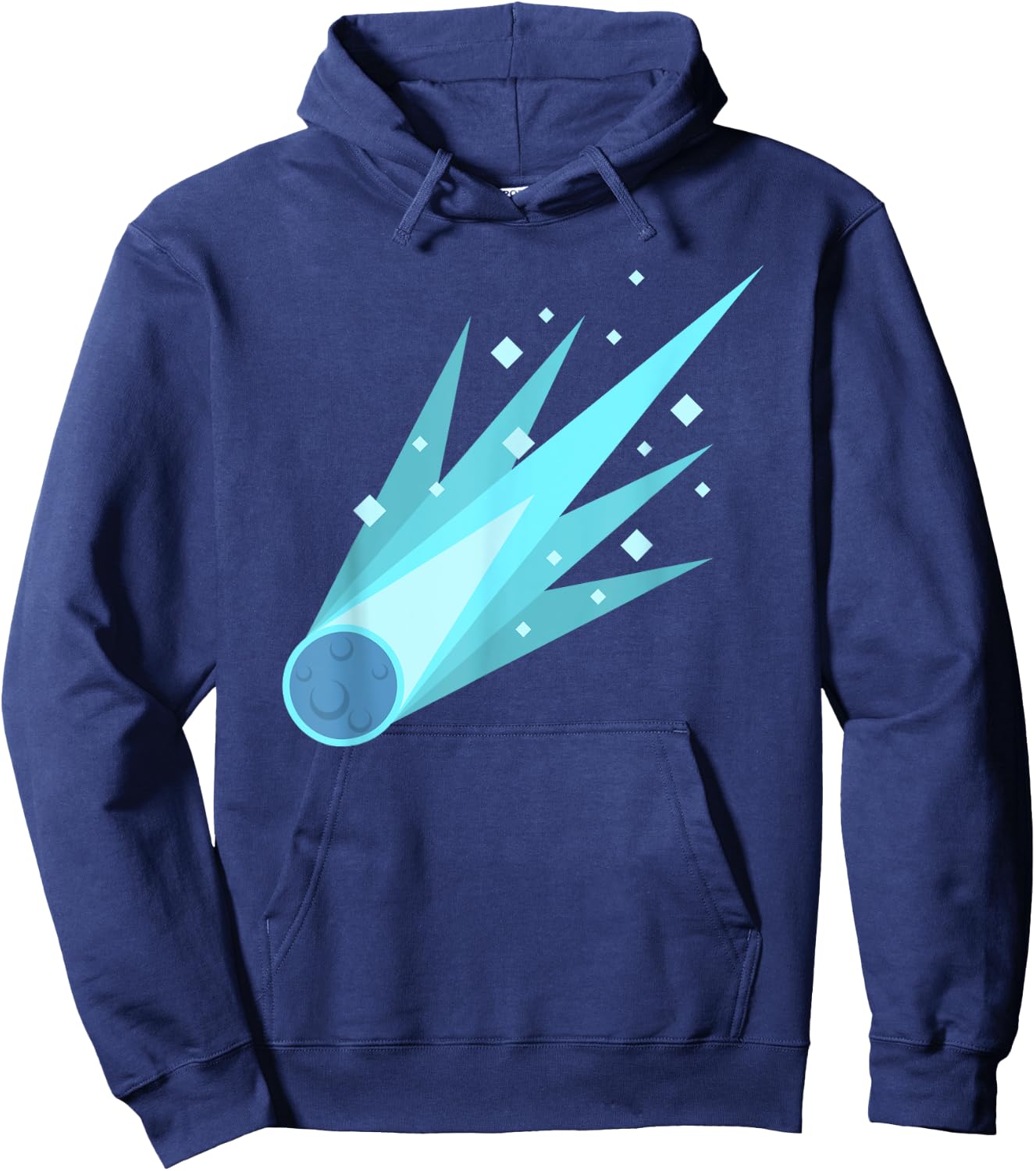Eisblauer Komet Kostüm Hoodie - Hoodie | Navy