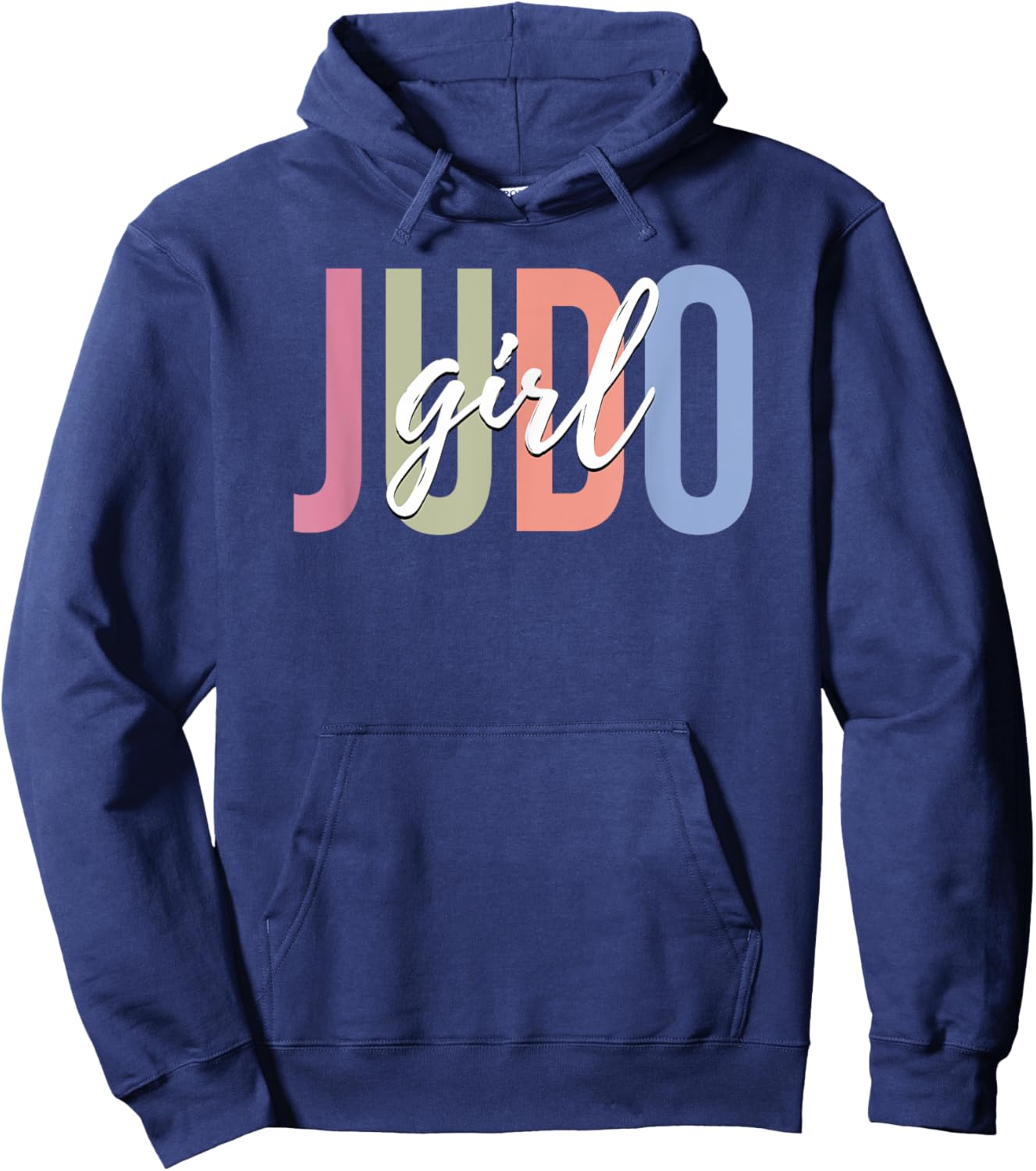 Judo Girl Martial Arts MMA Hoodie - Hoodie | Navy