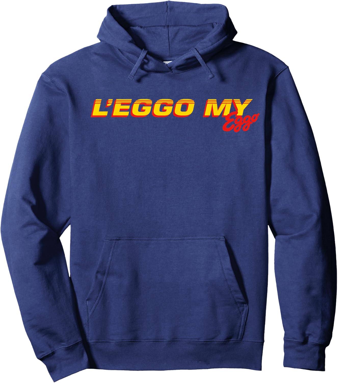 Eggo Waffle Throwback Leggo My Eggo Hoodie - Hoodie | Navy