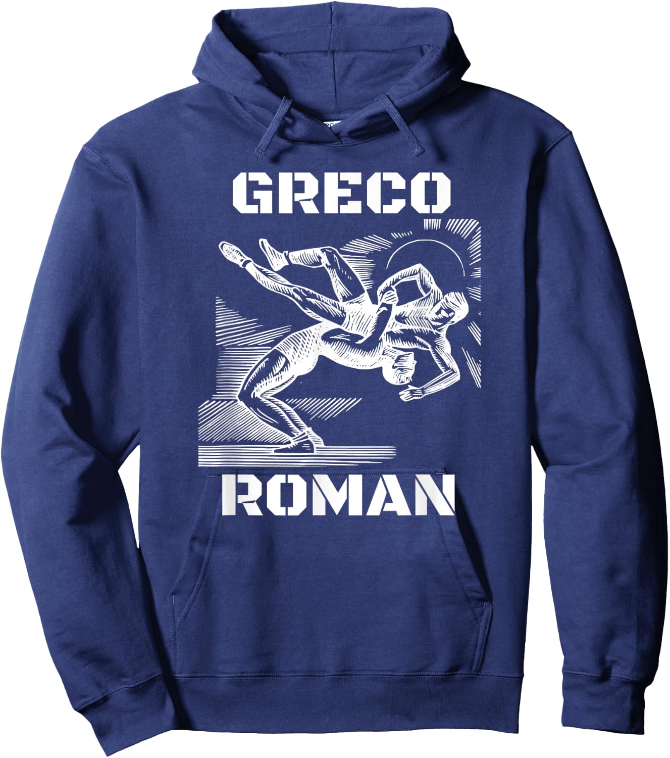 Greco Roman Wrestling USA Hoodie - Hoodie | Navy