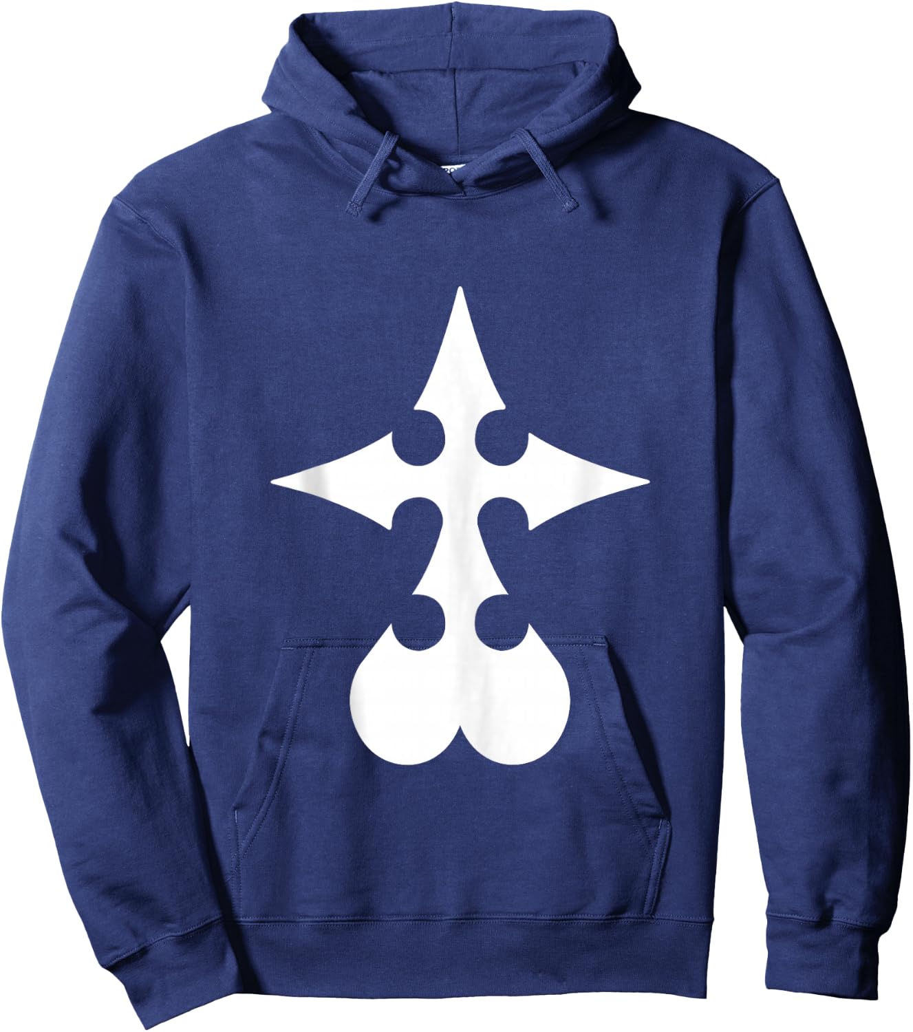 Disney Kingdom Hearts Nobody Symbol Hoodie - Hoodie | Navy