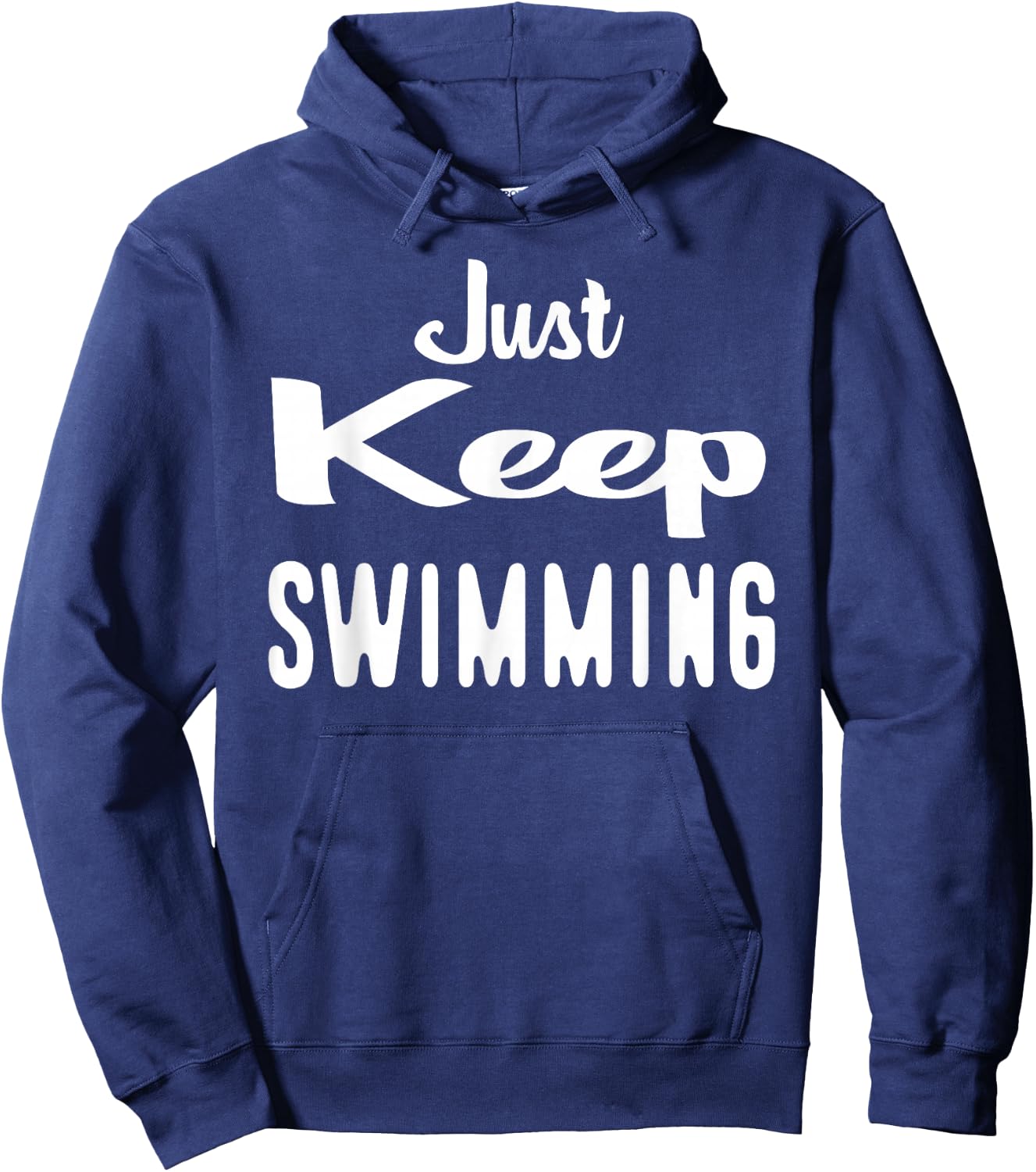 Just Keep Swimming Hoodie - Hoodie | Navy