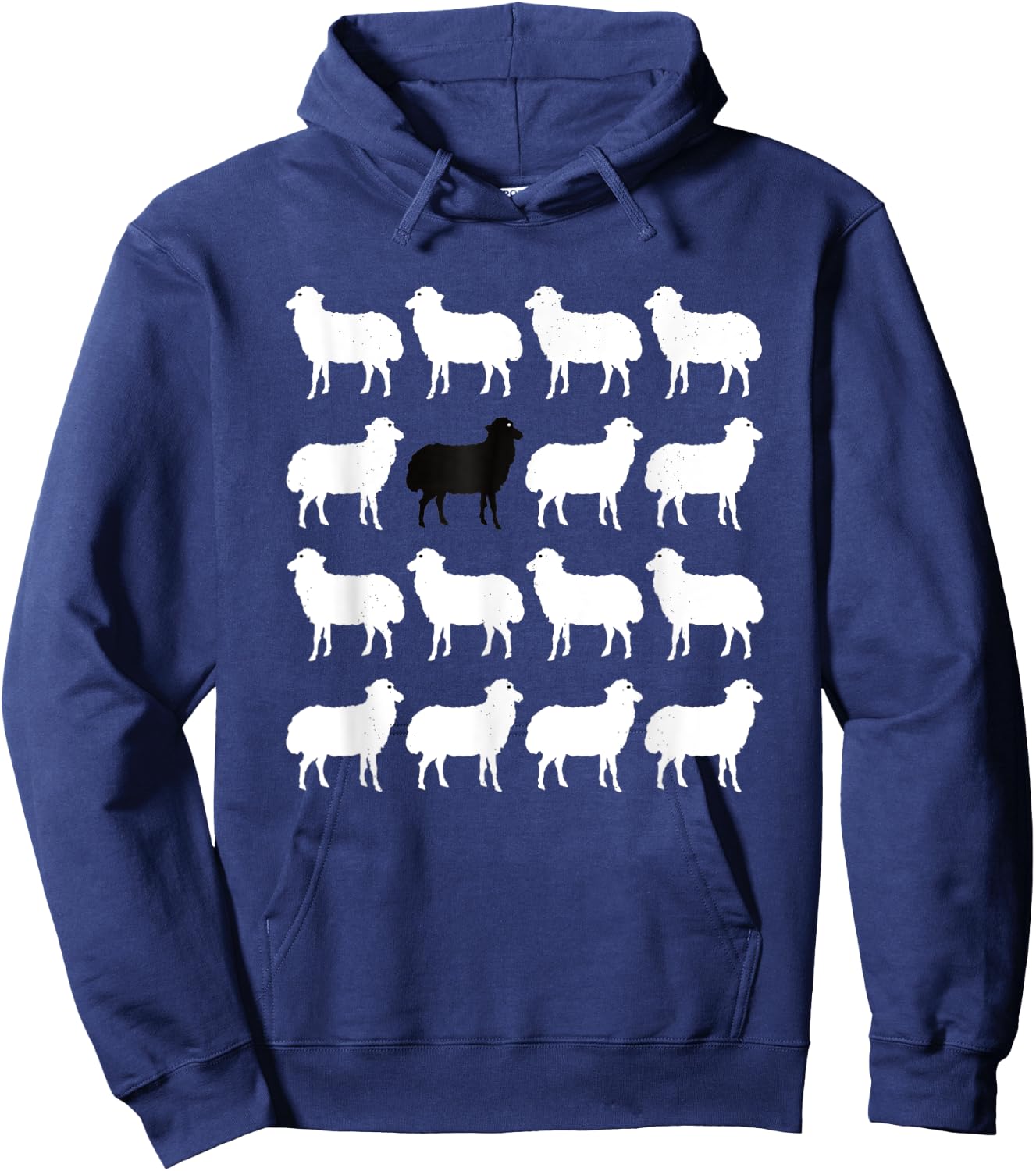 Diana Holiday Black Sheep Memorabilia Gift Hoodie - Hoodie | Navy