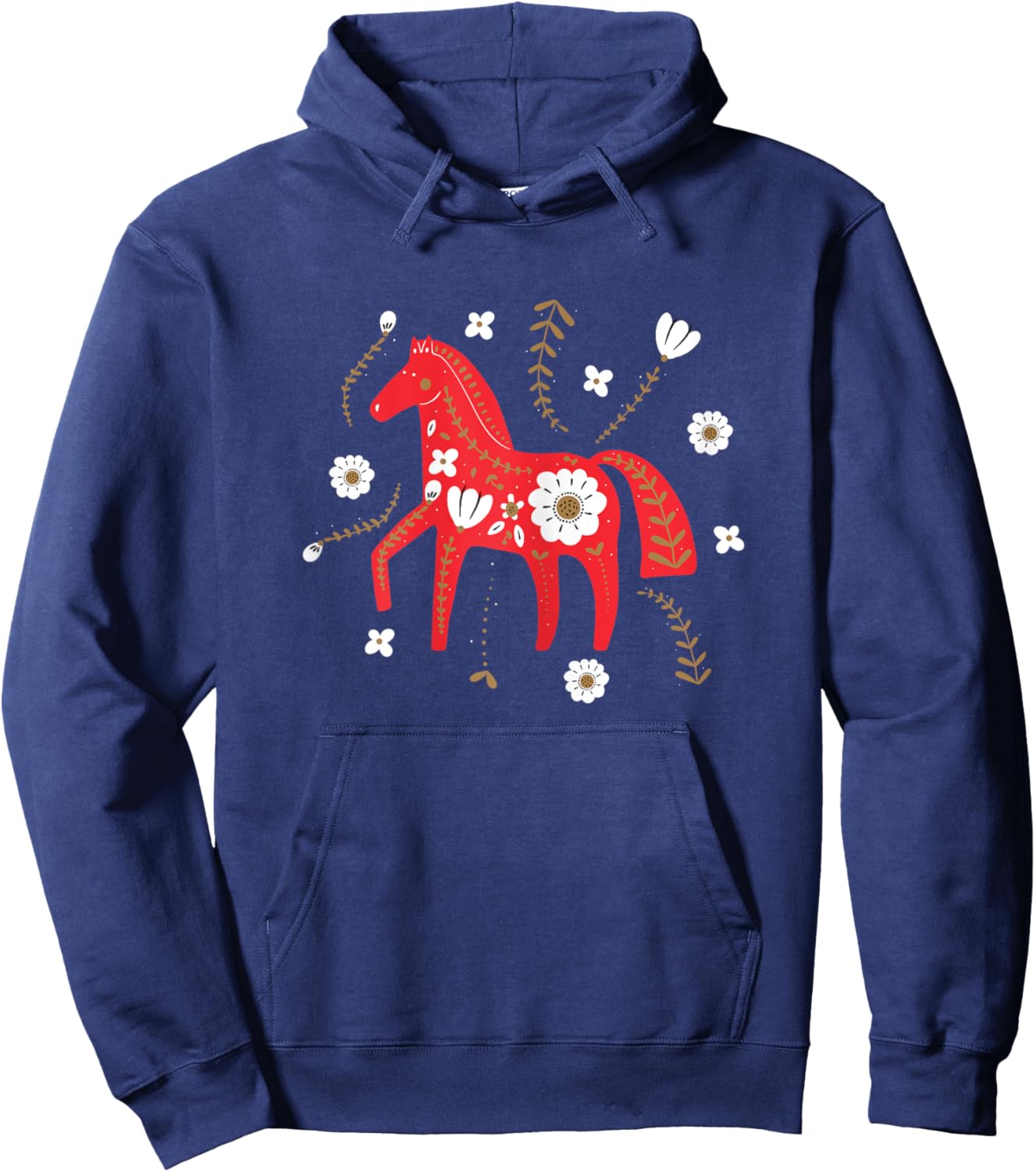 Save the Dala Horses Quote for a Dala Horse fan Hoodie - Hoodie | Navy