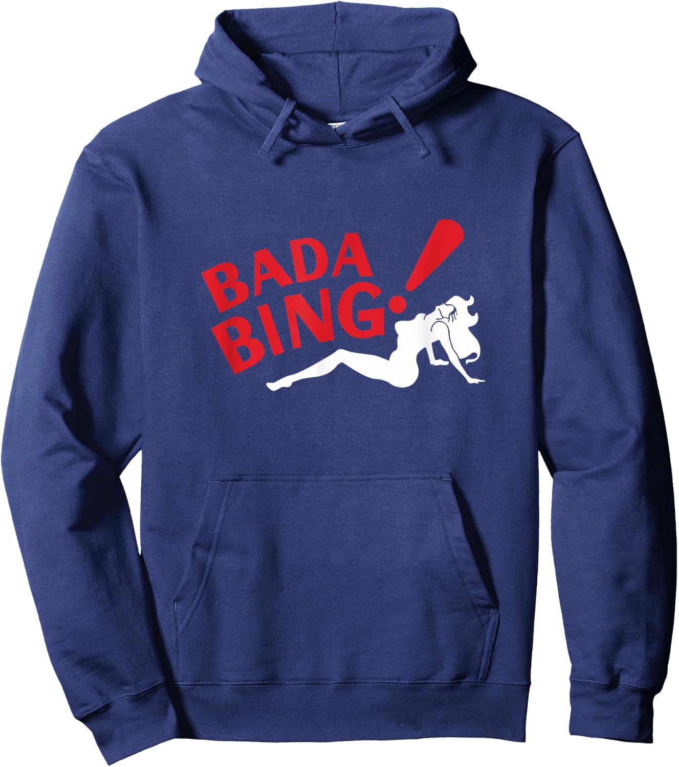 Badabing! Logo , black Hoodie - Hoodie | Navy