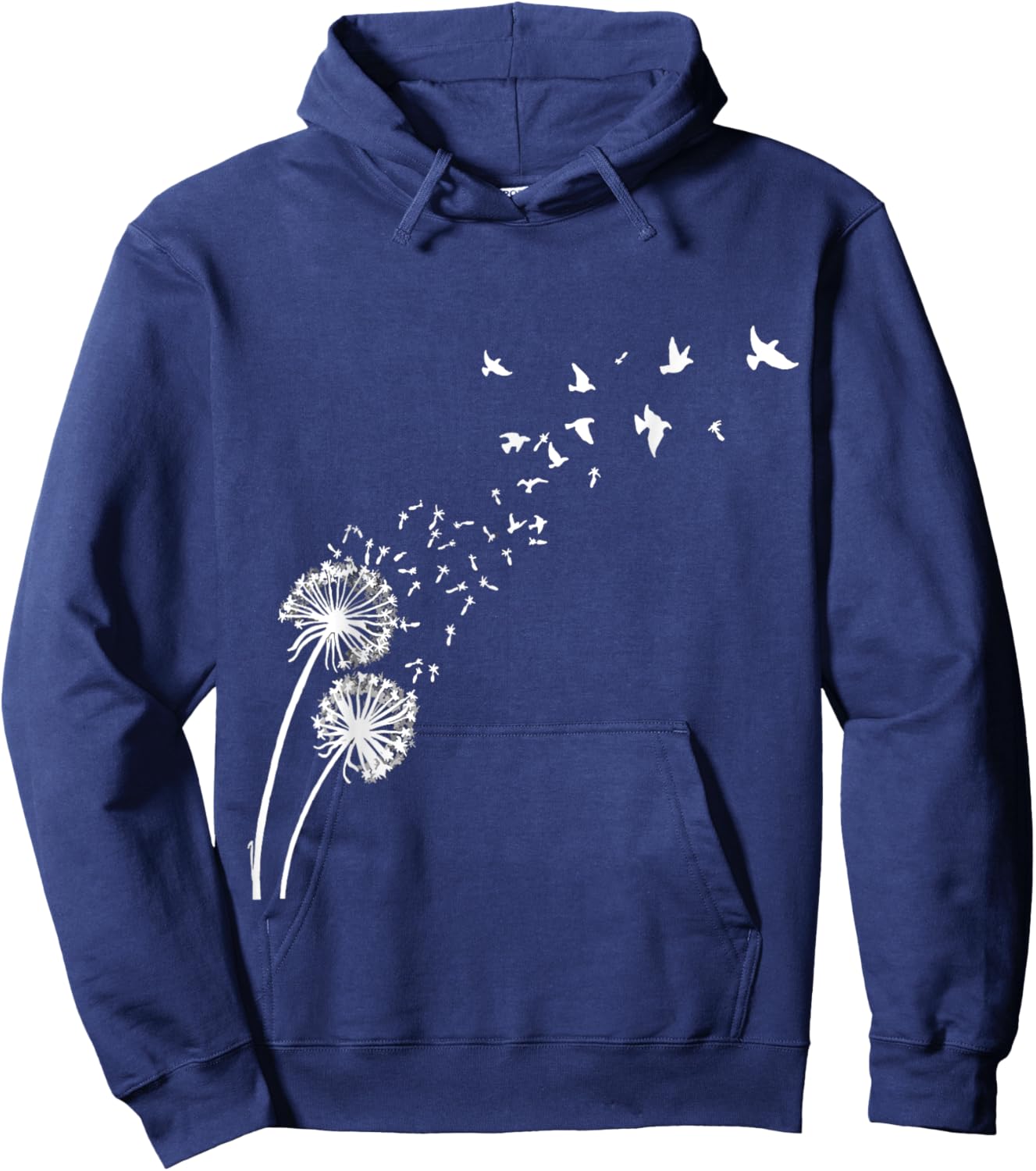 Dandelion Birds Shirt Dandelion Shirt Funny Fly Hoodie - Hoodie | Navy