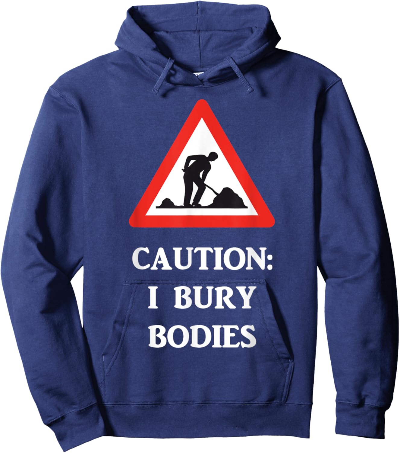 Grave Yard, Mortician Worker Hoodie - Hoodie | Navy