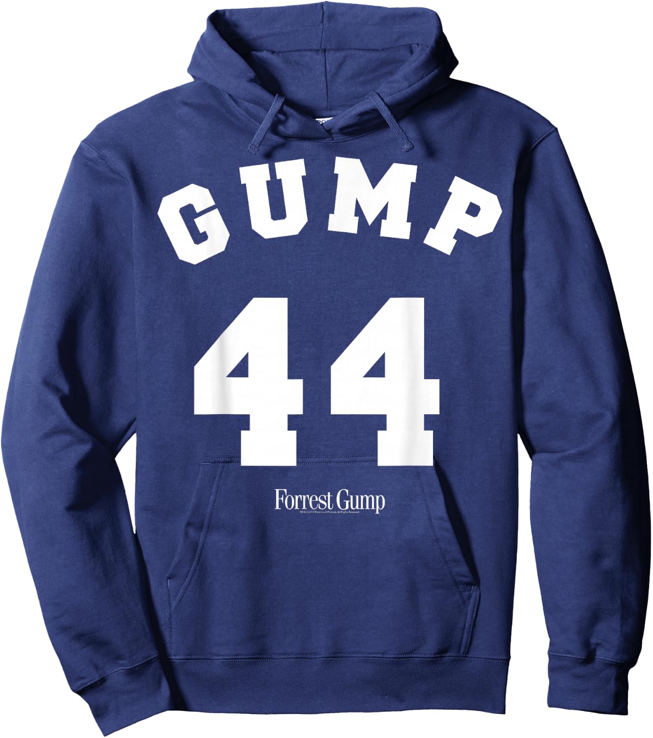 Forrest Gump 44 University Jersey Hoodie - Hoodie | Navy