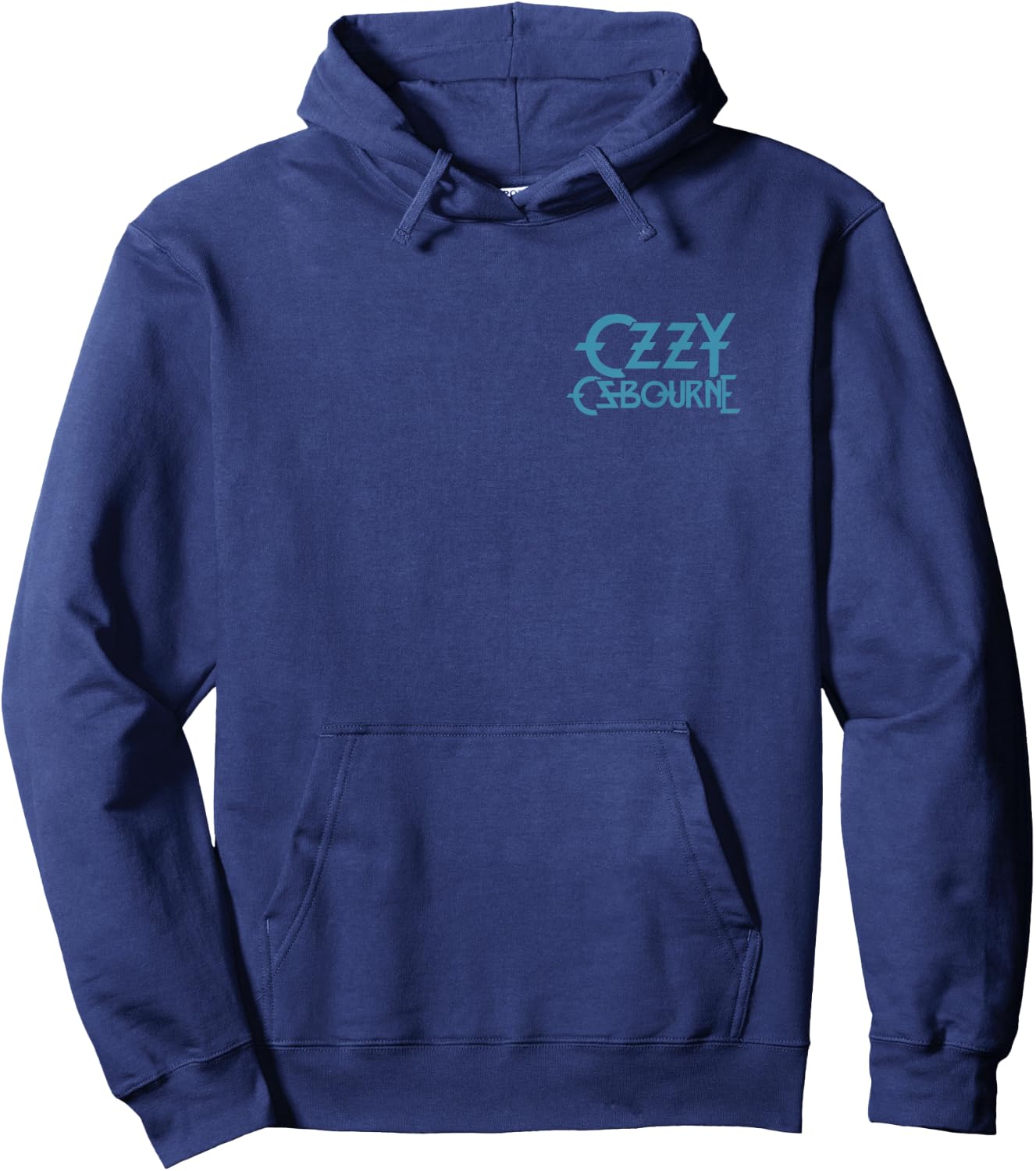 Ozzy Osbourne Patient Number 9 Teal Logo Hoodie - Hoodie | Navy