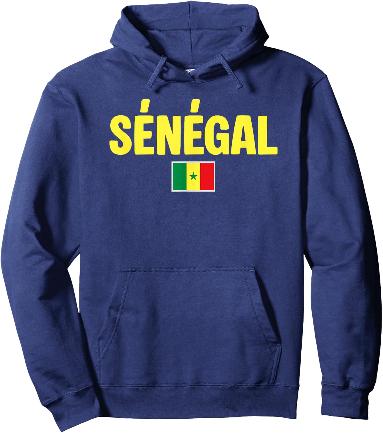 Senegalese Senegal Flag Hoodie - Hoodie | Navy