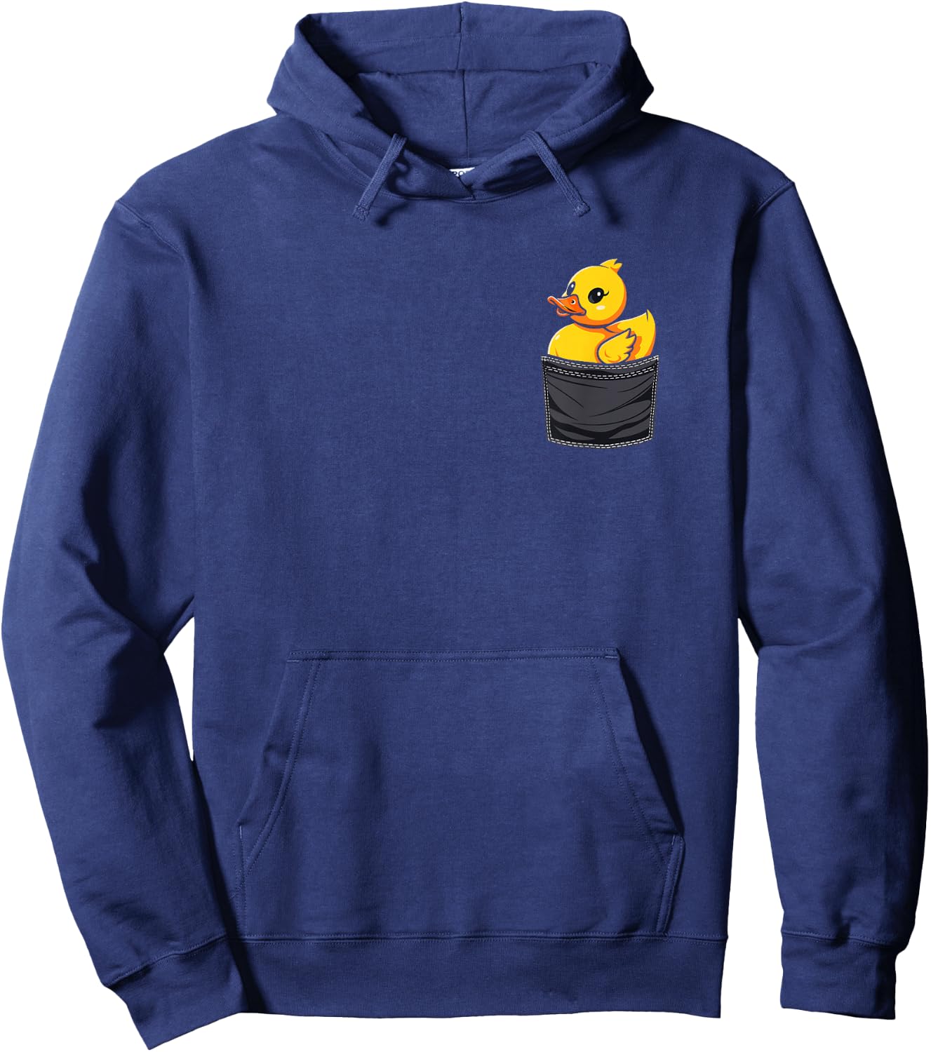 Rubber Duck in Pocket Rubber Duckie Hoodie - Hoodie | Navy