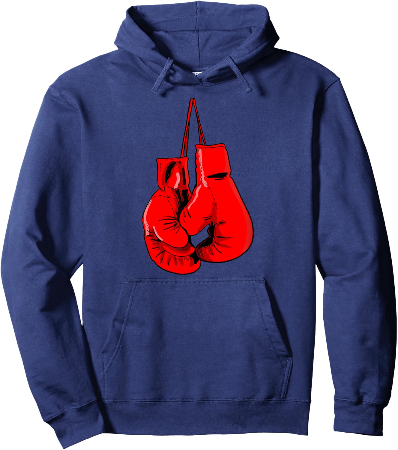Boxing Gloves Boxer , Black, S Hoodie - Hoodie | Navy