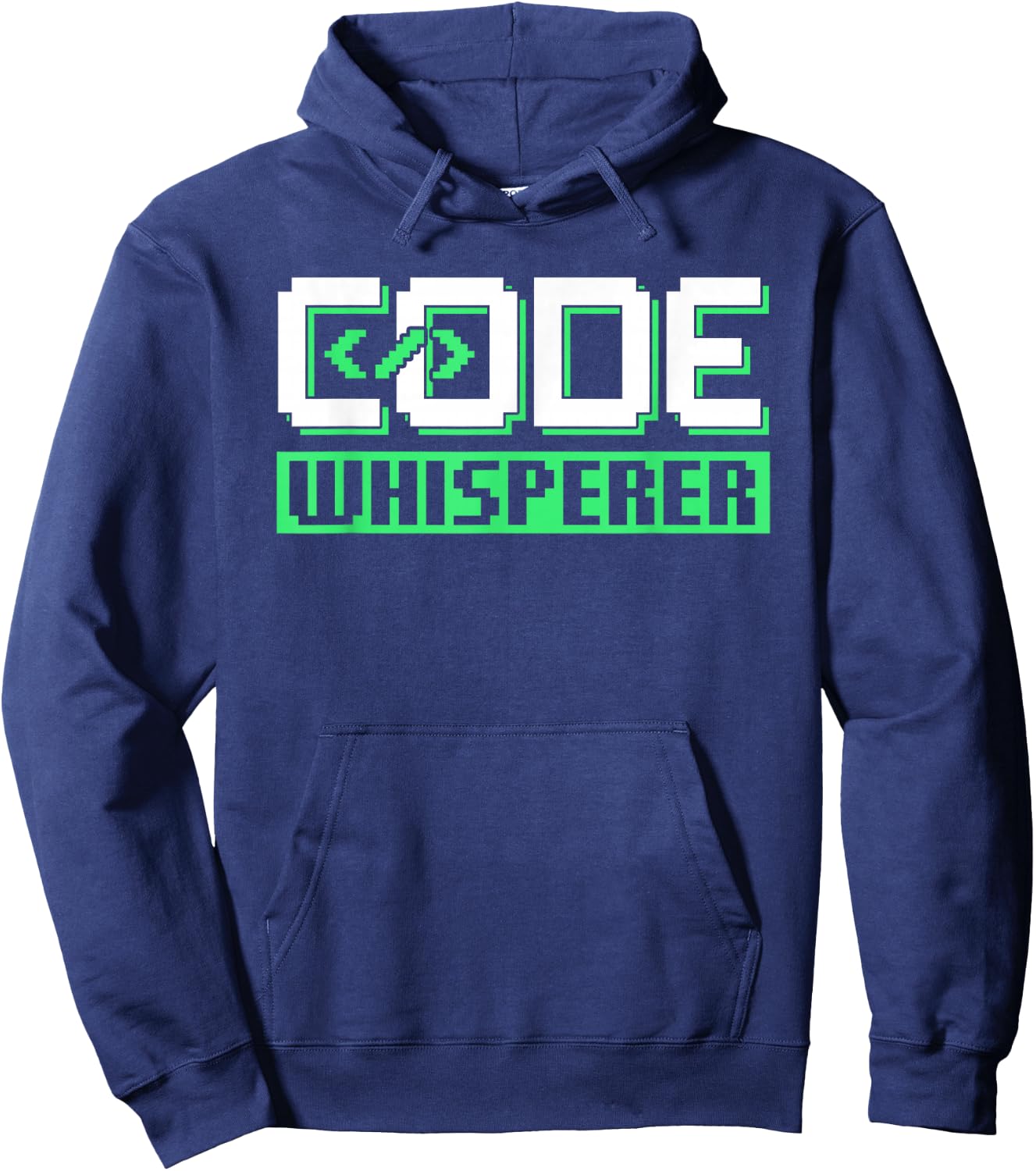 Code Whisperer Coder Programmer Coding Sayings Hoodie - Hoodie | Navy