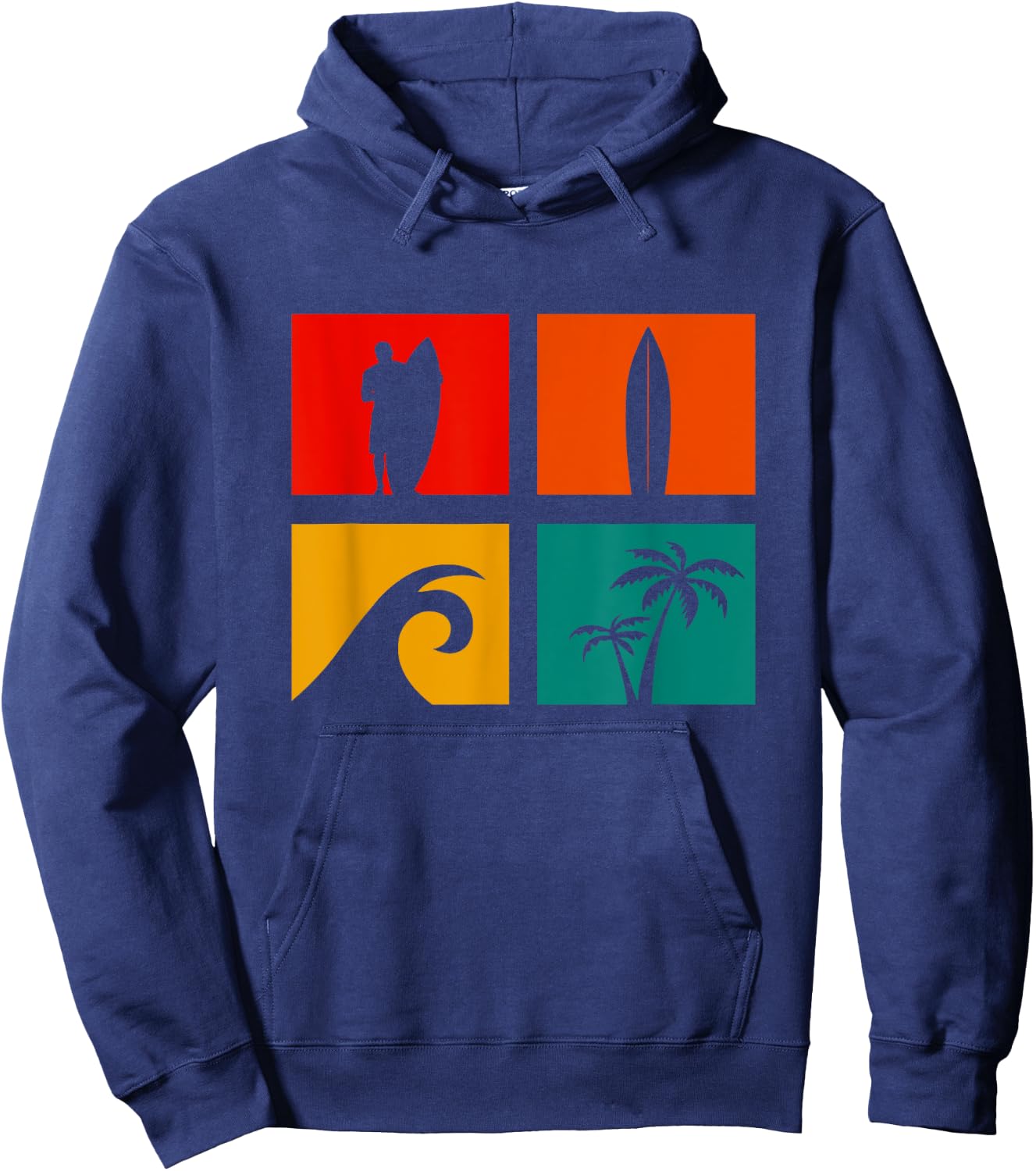 Surfing Apparel - Surfer Surf Hoodie - Hoodie | Navy