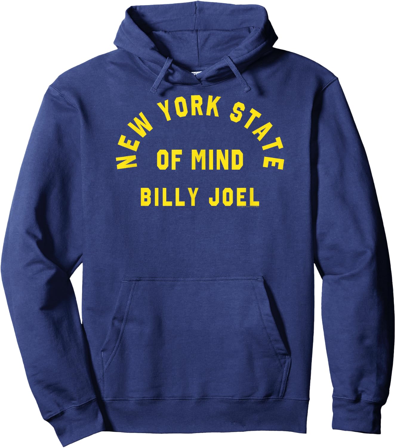 Billy Joel - NY State of Mind Hoodie - Hoodie | Navy