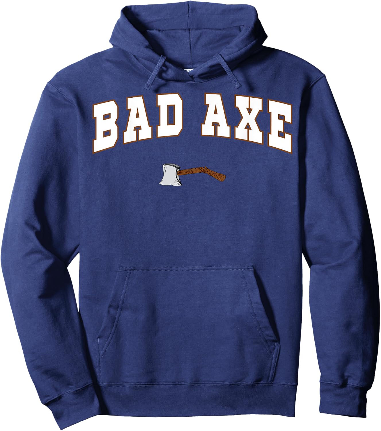 Bad Axe High School Hatchets Hoodie - Hoodie | Navy