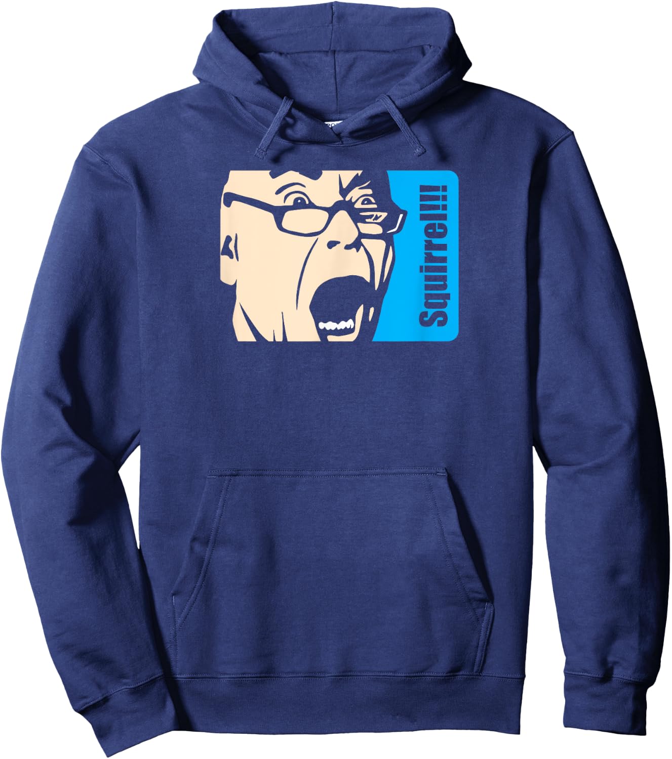 Squirrel!!! - Christmas Vacation Hoodie - Hoodie | Navy